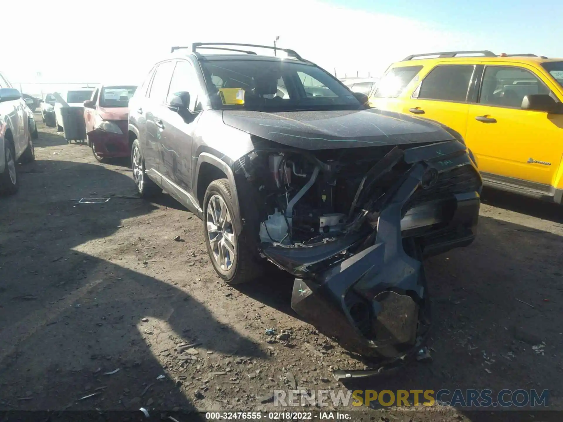 1 Photograph of a damaged car JTMC1RFV6KD501181 TOYOTA RAV4 2019