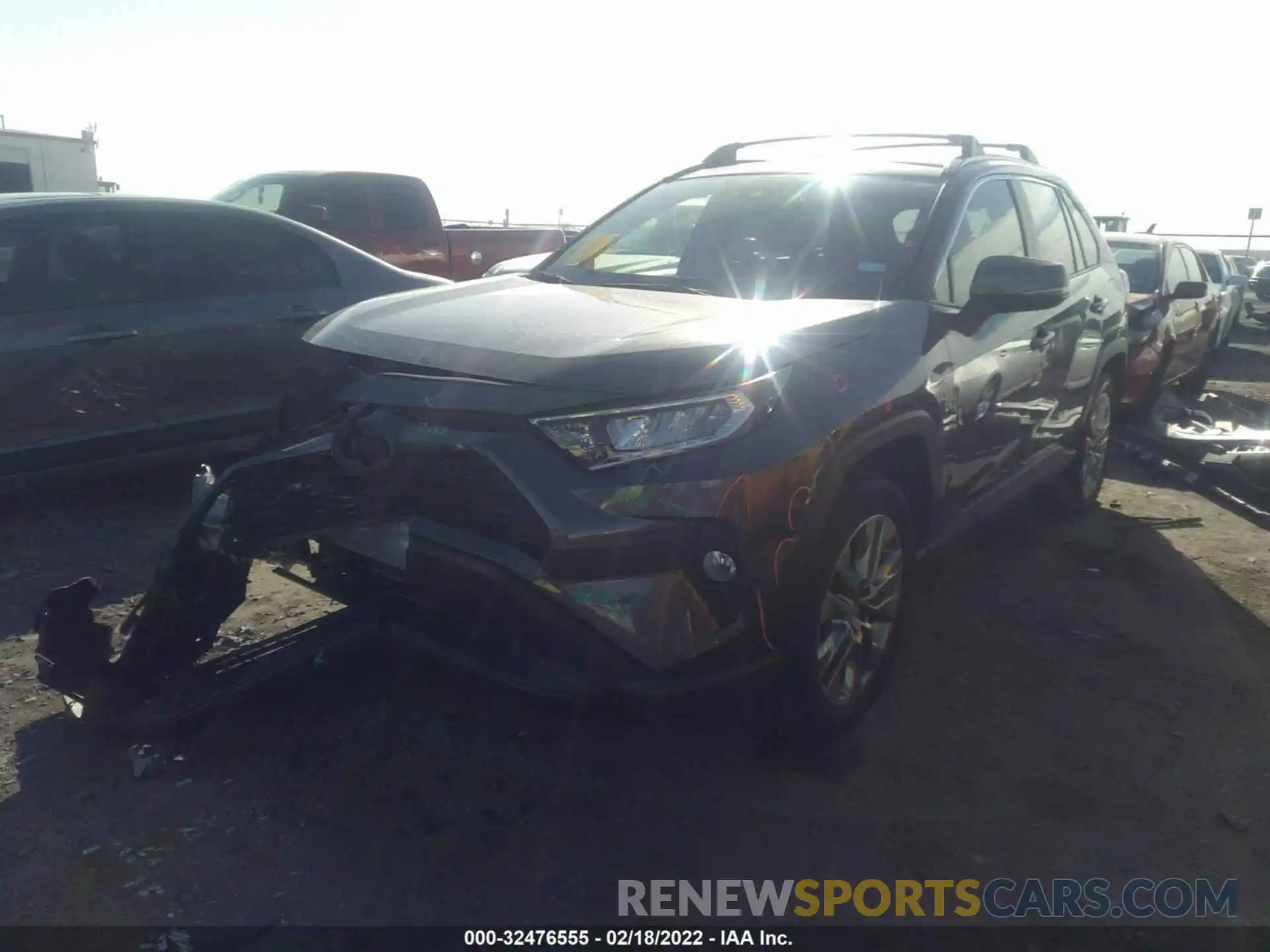 2 Photograph of a damaged car JTMC1RFV6KD501181 TOYOTA RAV4 2019