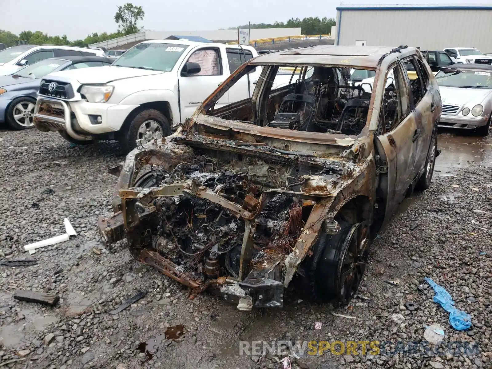 2 Photograph of a damaged car JTMC1RFV6KD504937 TOYOTA RAV4 2019