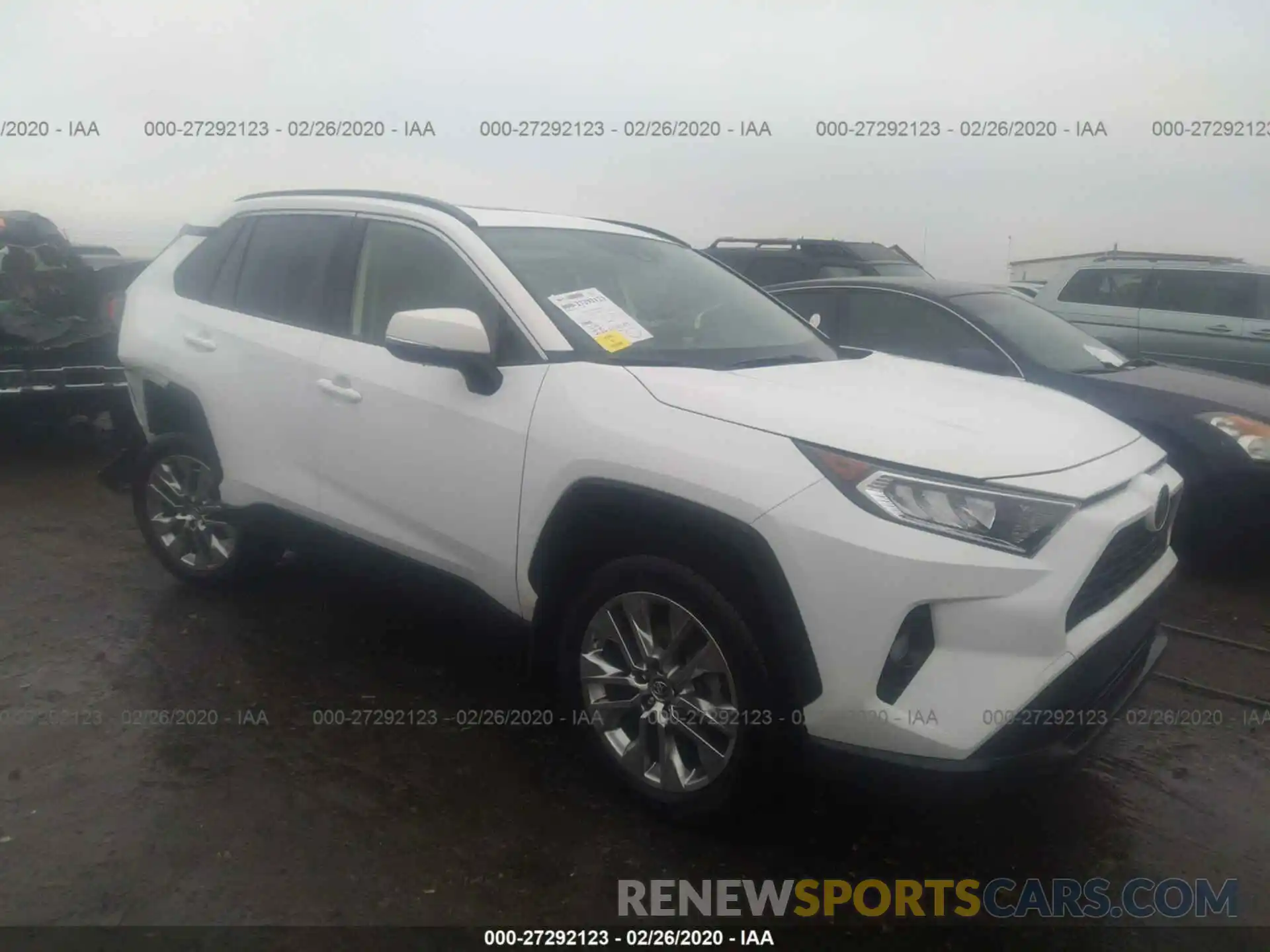 1 Photograph of a damaged car JTMC1RFV6KD509426 TOYOTA RAV4 2019