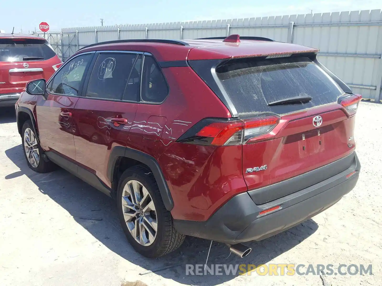 3 Photograph of a damaged car JTMC1RFV6KJ002009 TOYOTA RAV4 2019