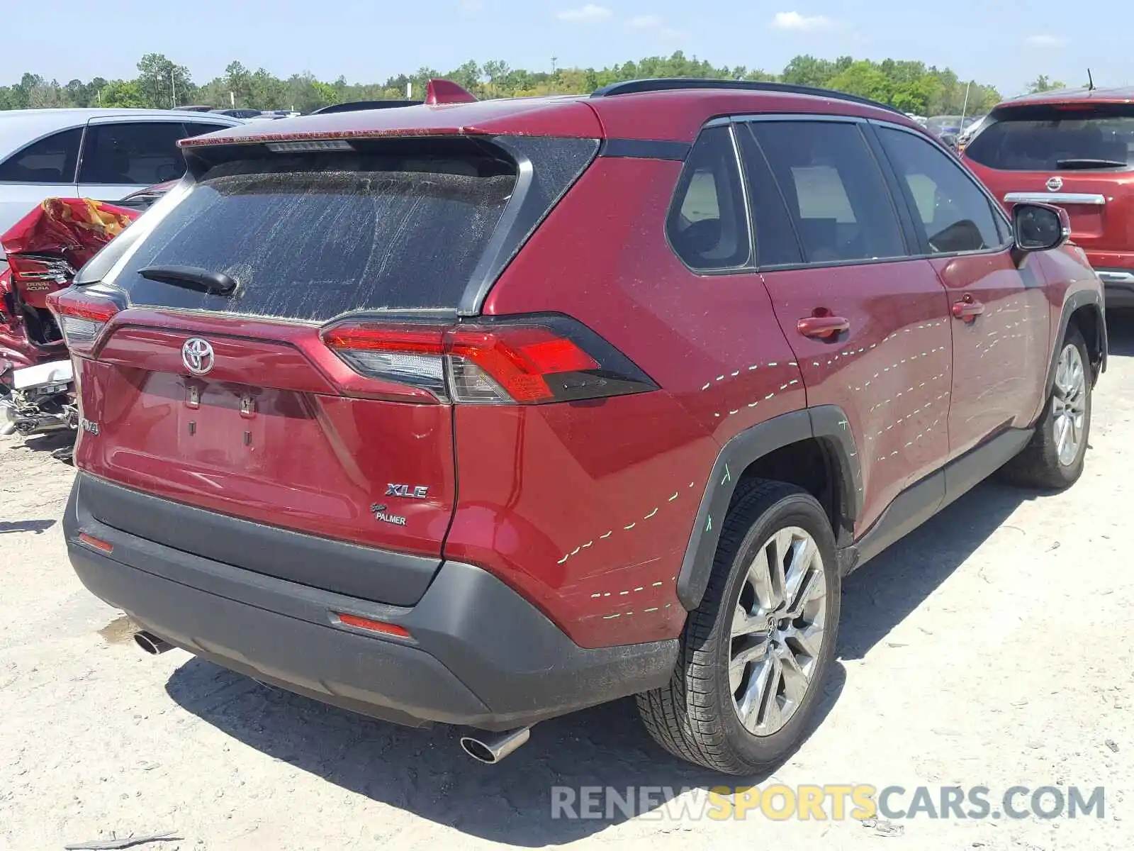 4 Photograph of a damaged car JTMC1RFV6KJ002009 TOYOTA RAV4 2019