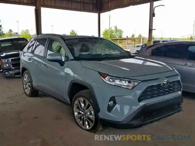 1 Photograph of a damaged car JTMC1RFV6KJ002110 TOYOTA RAV4 2019