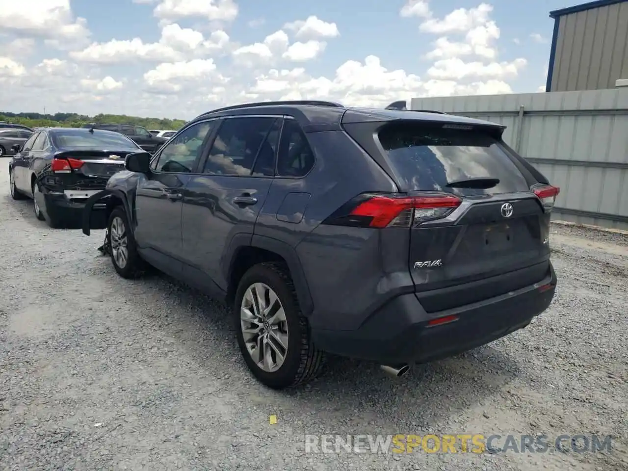 3 Photograph of a damaged car JTMC1RFV7KD003622 TOYOTA RAV4 2019