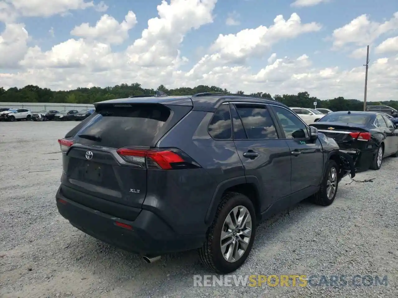 4 Photograph of a damaged car JTMC1RFV7KD003622 TOYOTA RAV4 2019