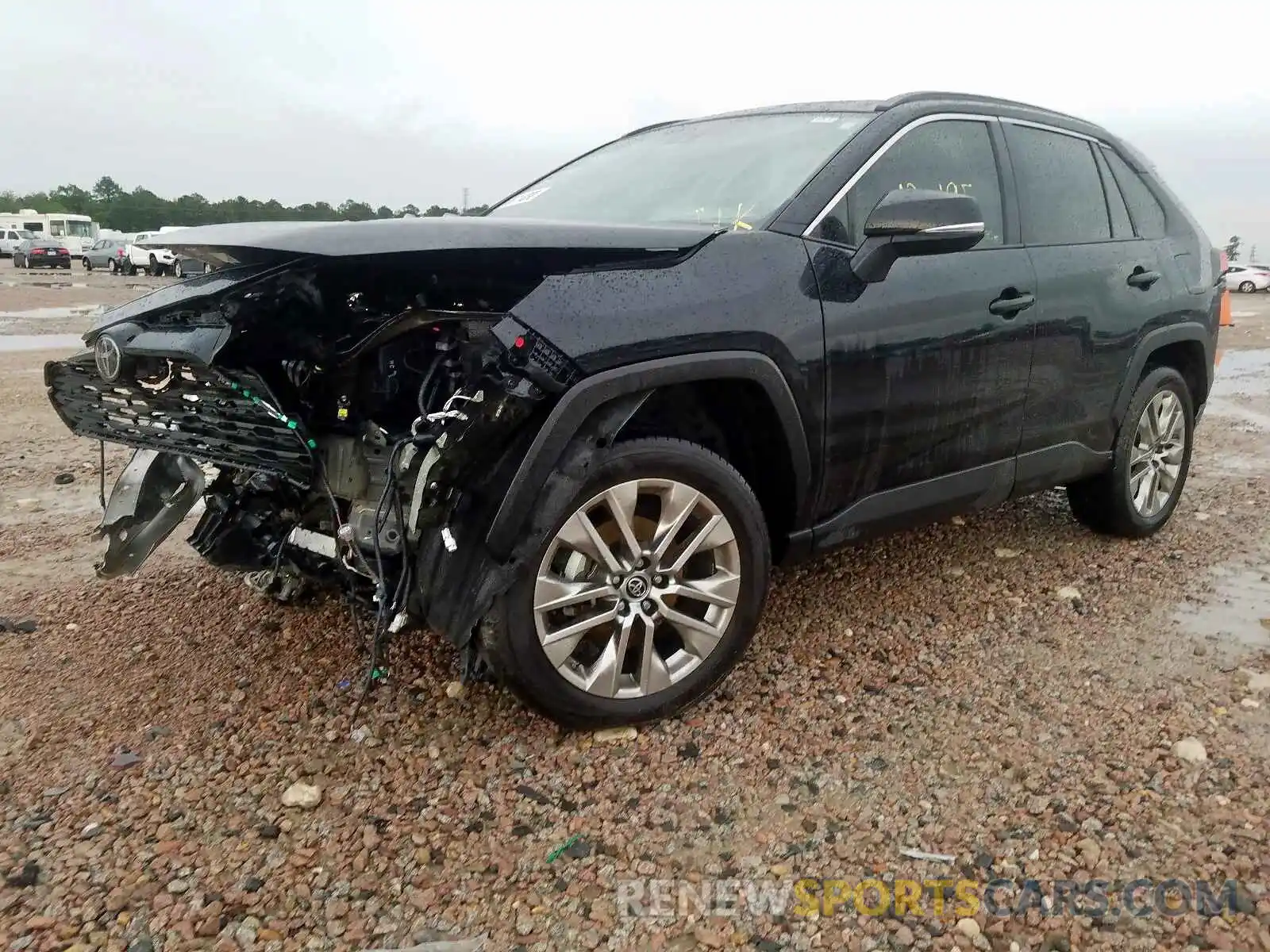 2 Photograph of a damaged car JTMC1RFV7KD008383 TOYOTA RAV4 2019