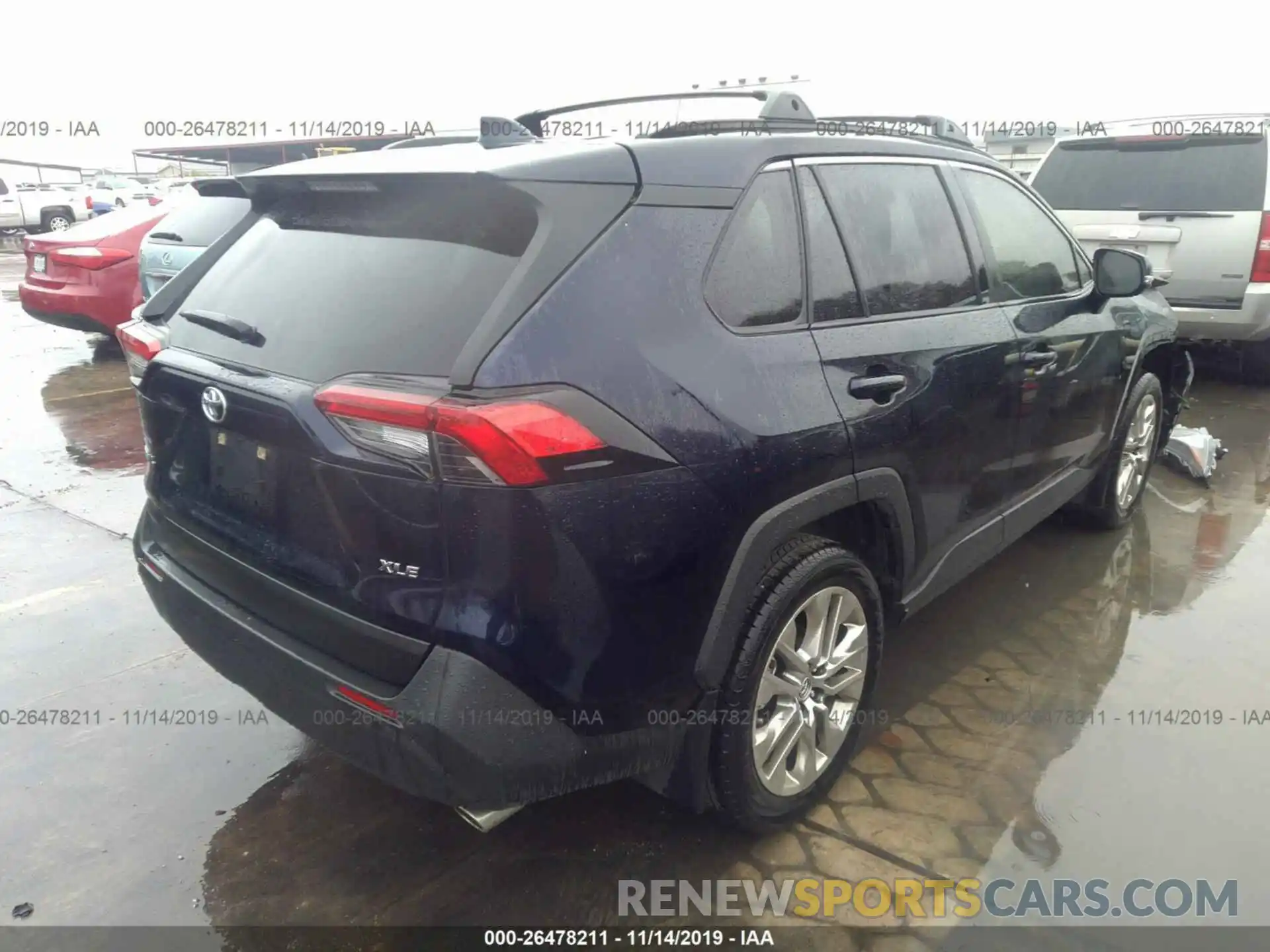 4 Photograph of a damaged car JTMC1RFV7KD010425 TOYOTA RAV4 2019