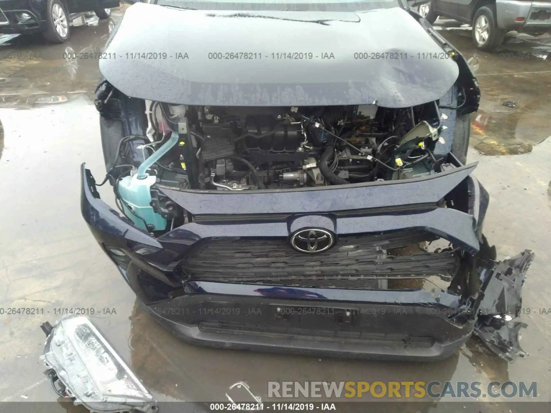 6 Photograph of a damaged car JTMC1RFV7KD010425 TOYOTA RAV4 2019