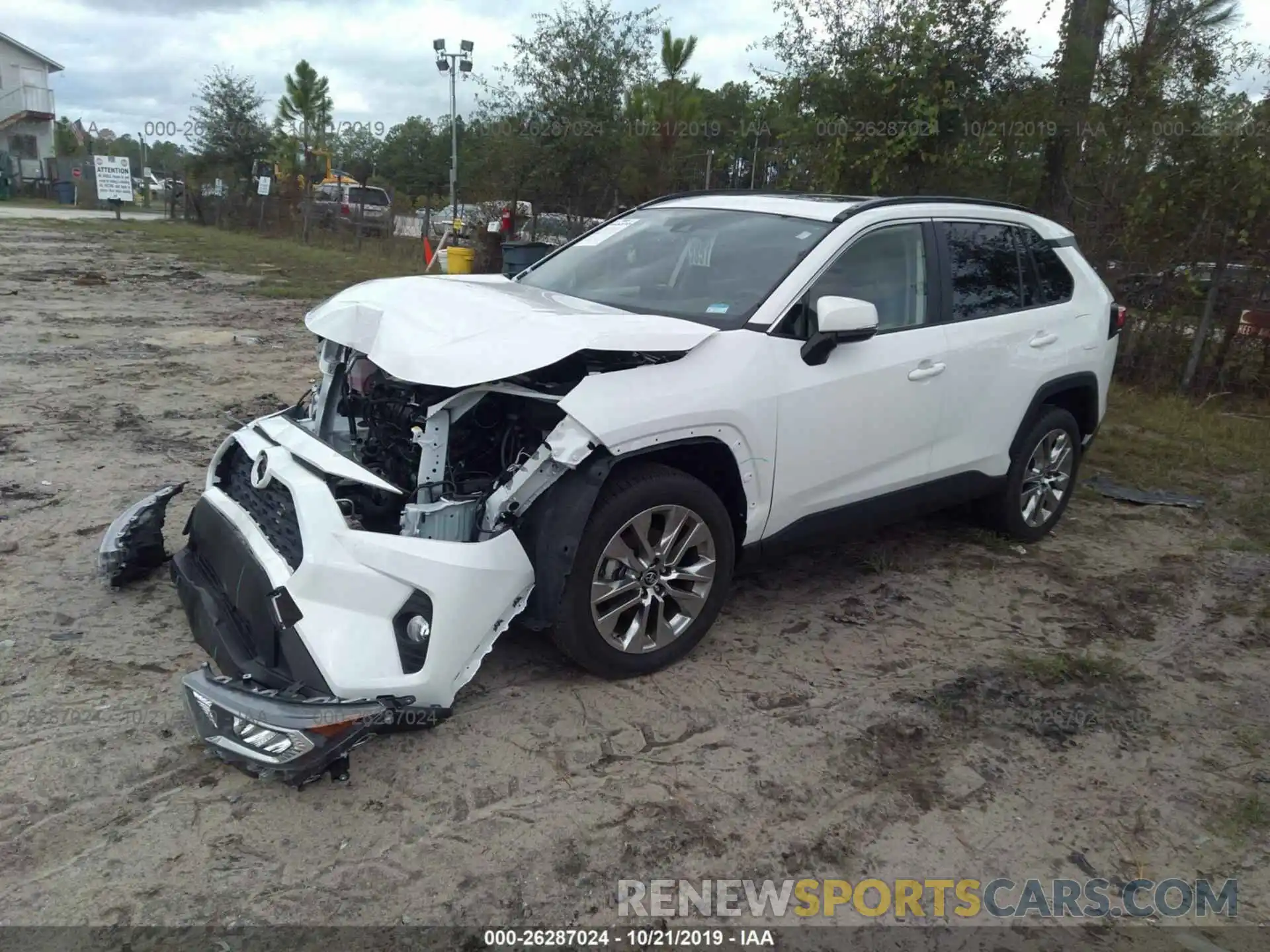 2 Photograph of a damaged car JTMC1RFV7KD012031 TOYOTA RAV4 2019