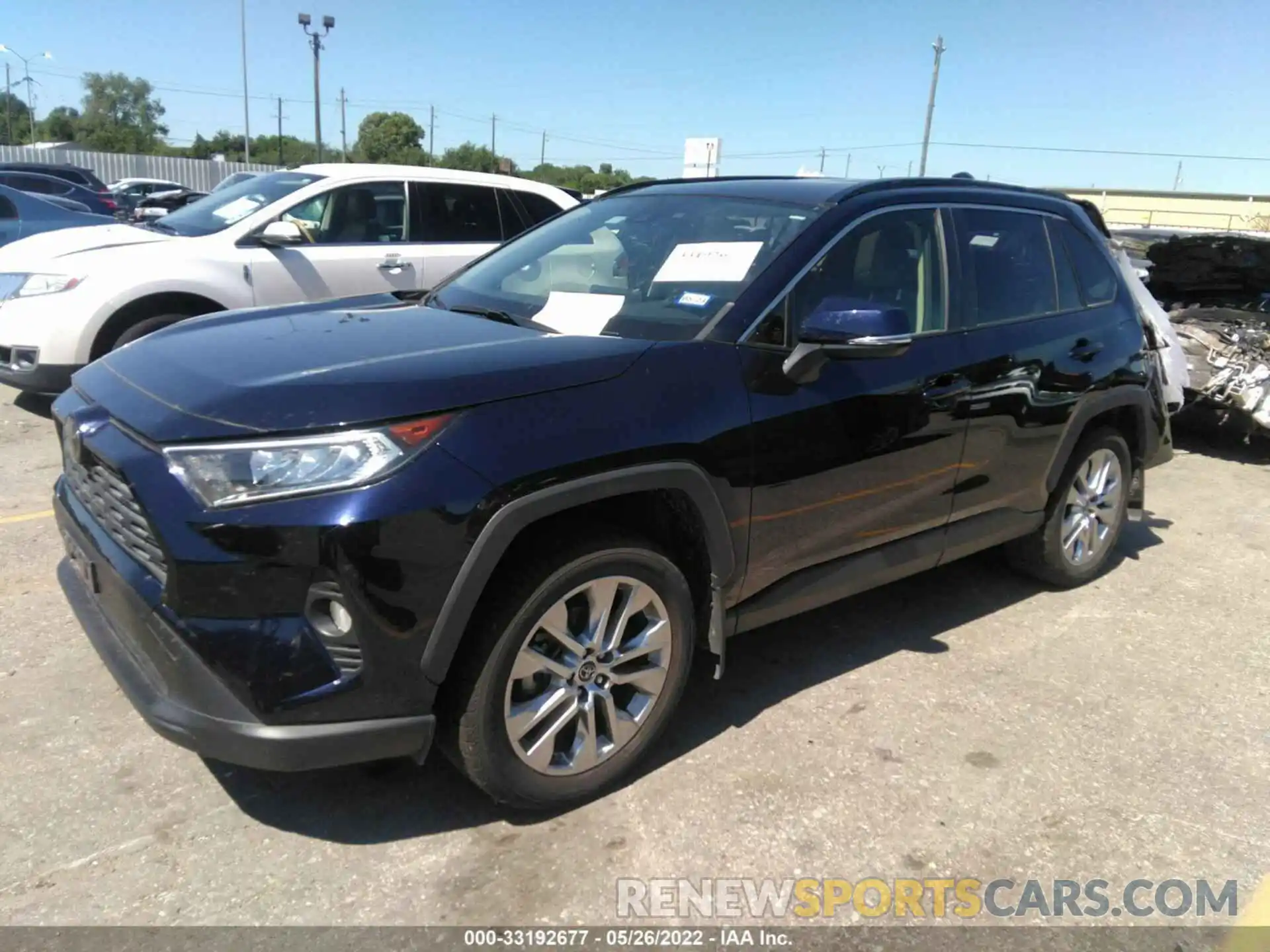 2 Photograph of a damaged car JTMC1RFV7KD022526 TOYOTA RAV4 2019