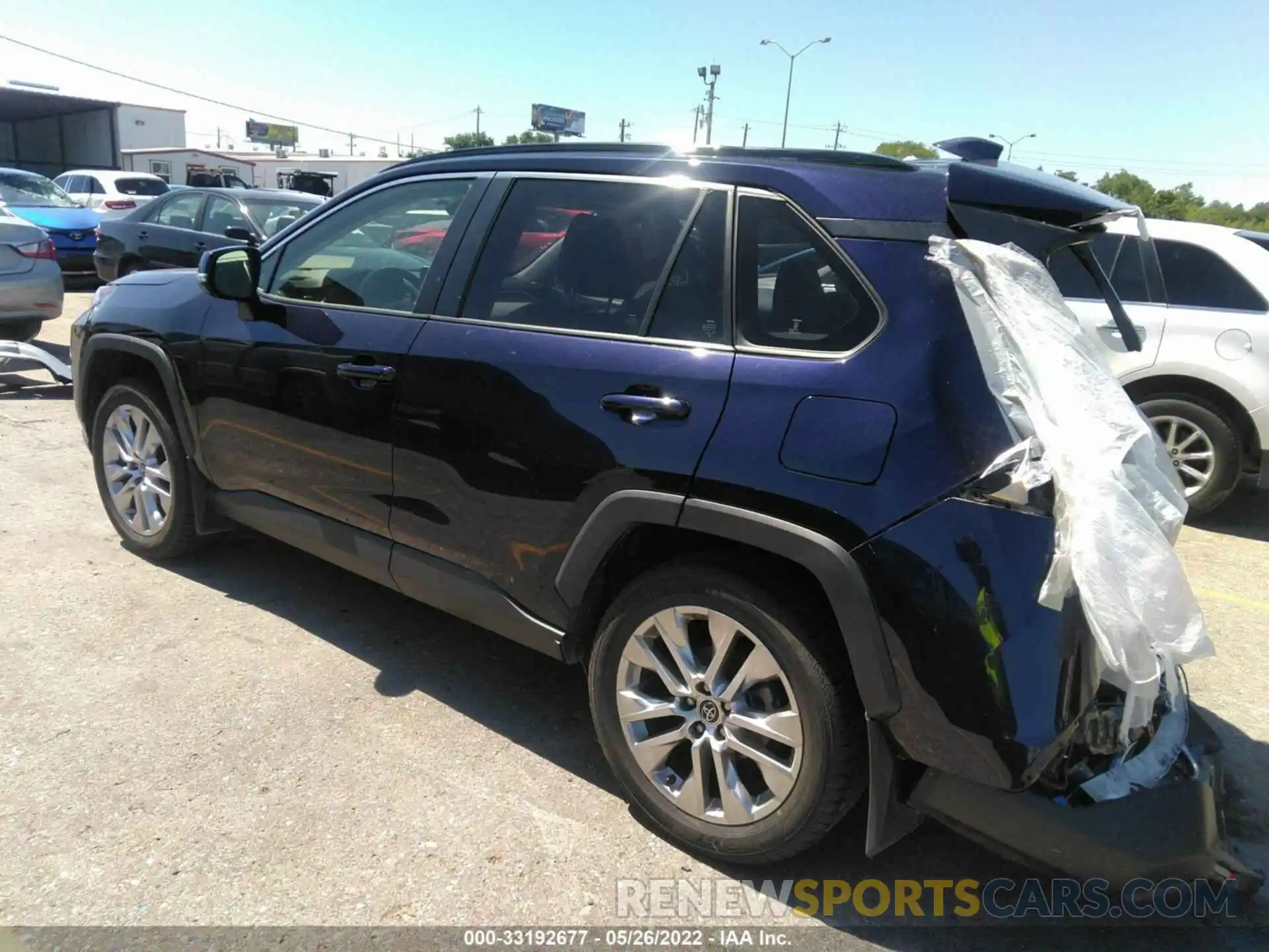 3 Photograph of a damaged car JTMC1RFV7KD022526 TOYOTA RAV4 2019