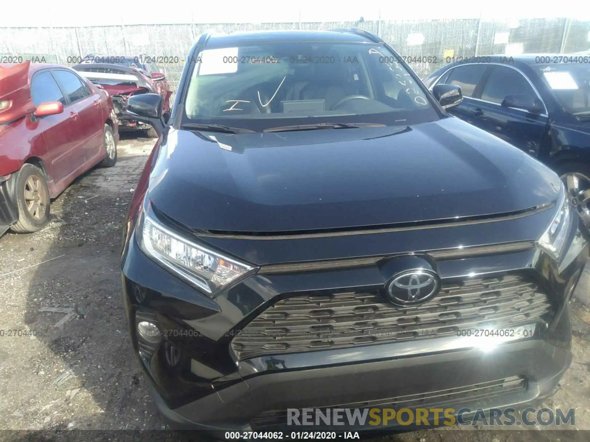 6 Photograph of a damaged car JTMC1RFV7KD025958 TOYOTA RAV4 2019