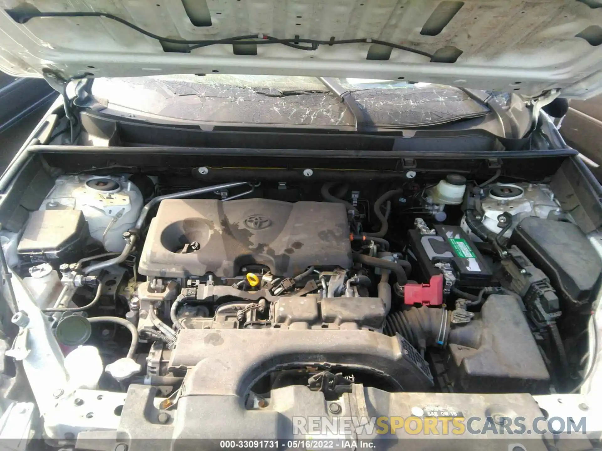 10 Фотография поврежденного автомобиля JTMC1RFV7KD026849 TOYOTA RAV4 2019