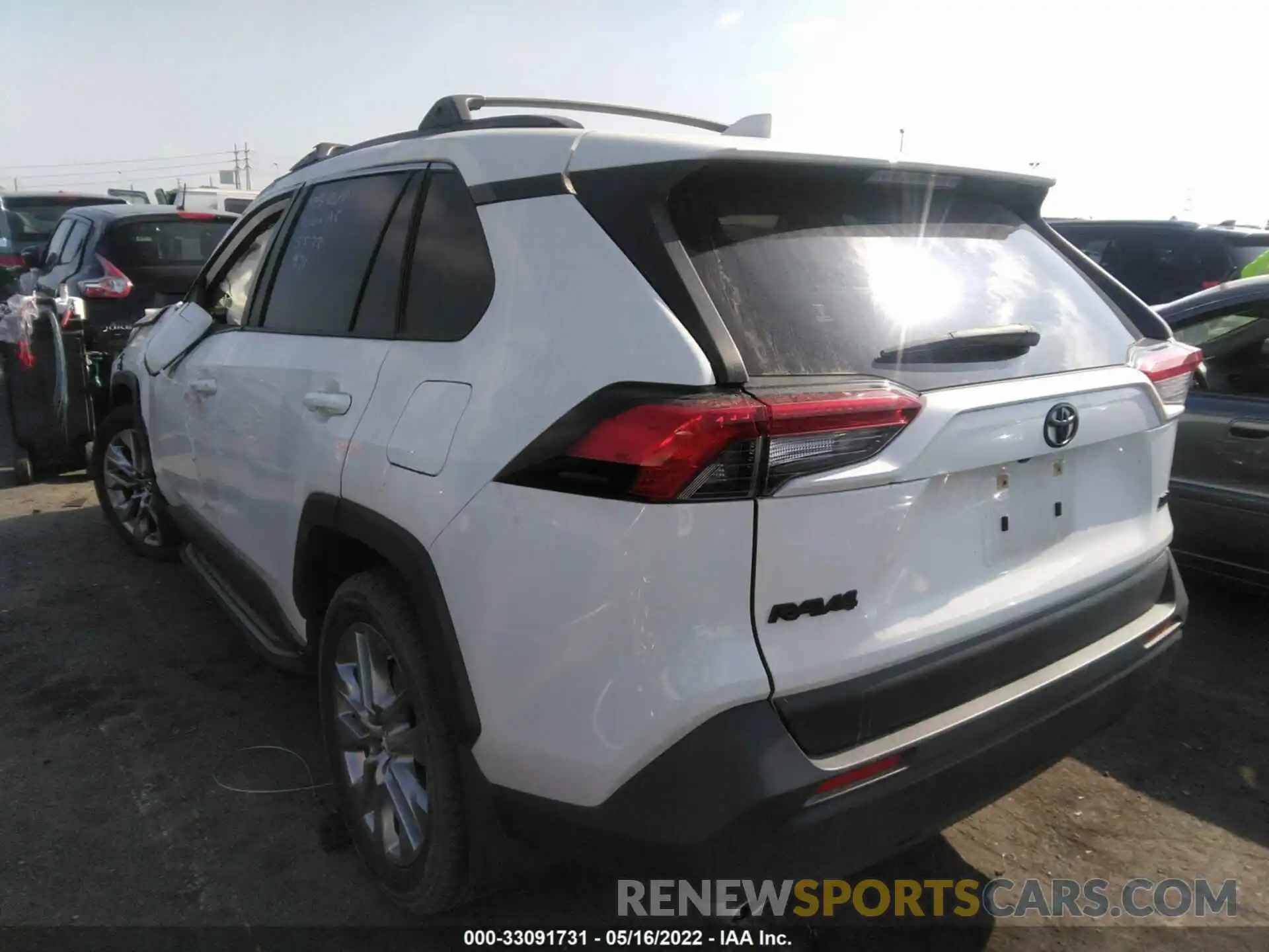 3 Фотография поврежденного автомобиля JTMC1RFV7KD026849 TOYOTA RAV4 2019