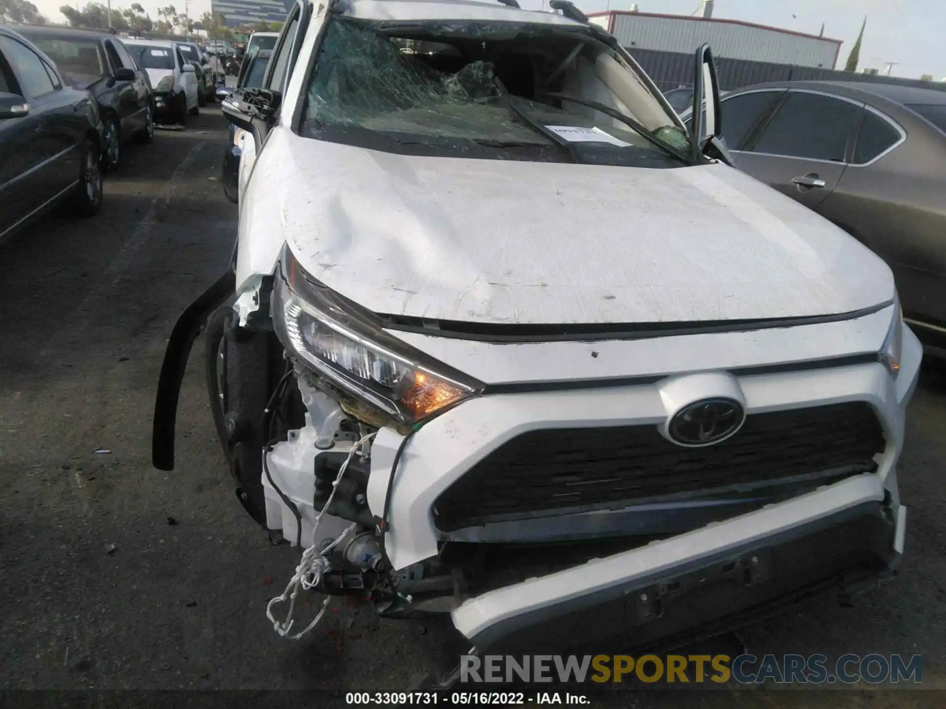 6 Photograph of a damaged car JTMC1RFV7KD026849 TOYOTA RAV4 2019