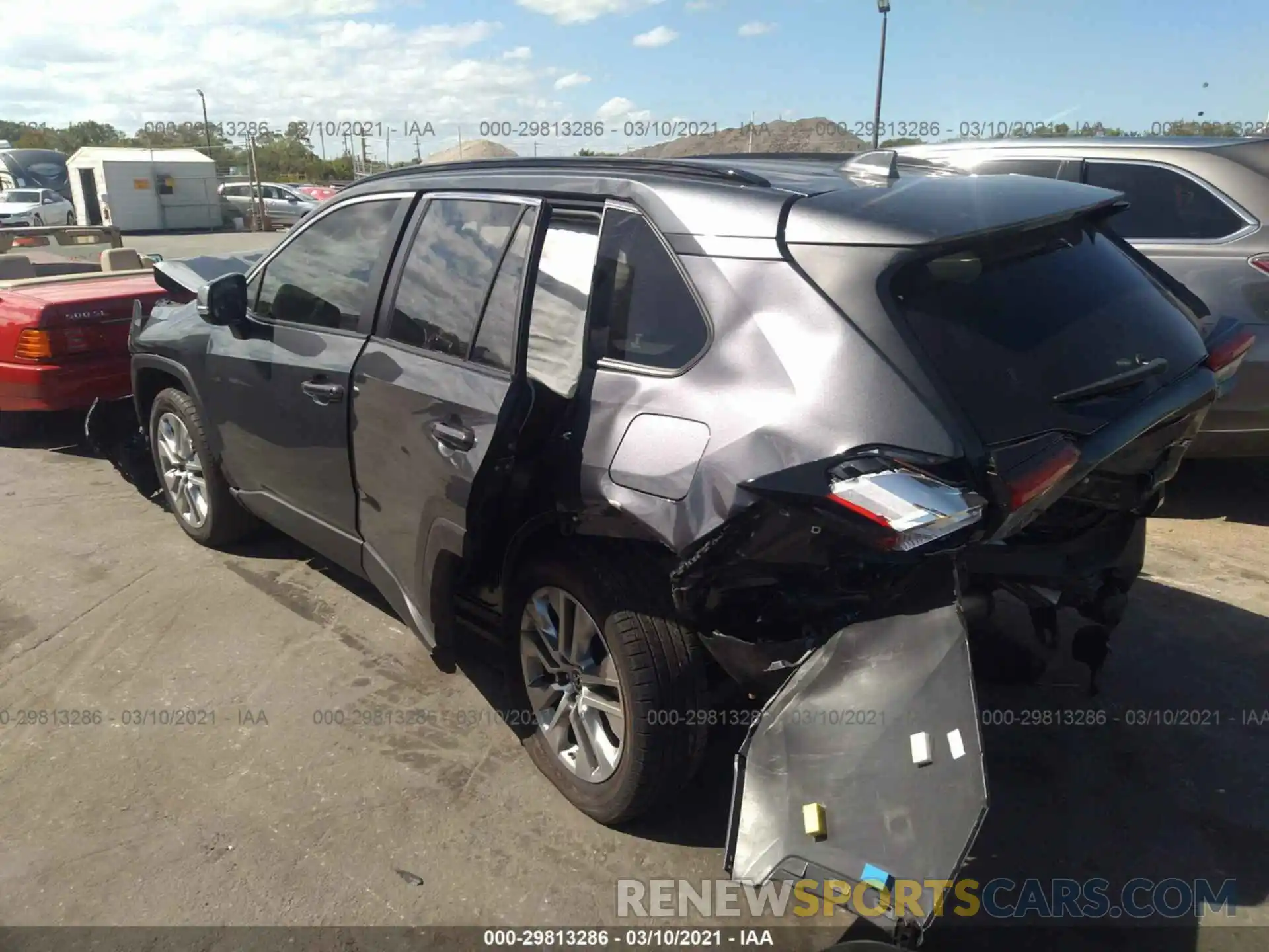 3 Photograph of a damaged car JTMC1RFV7KD028651 TOYOTA RAV4 2019