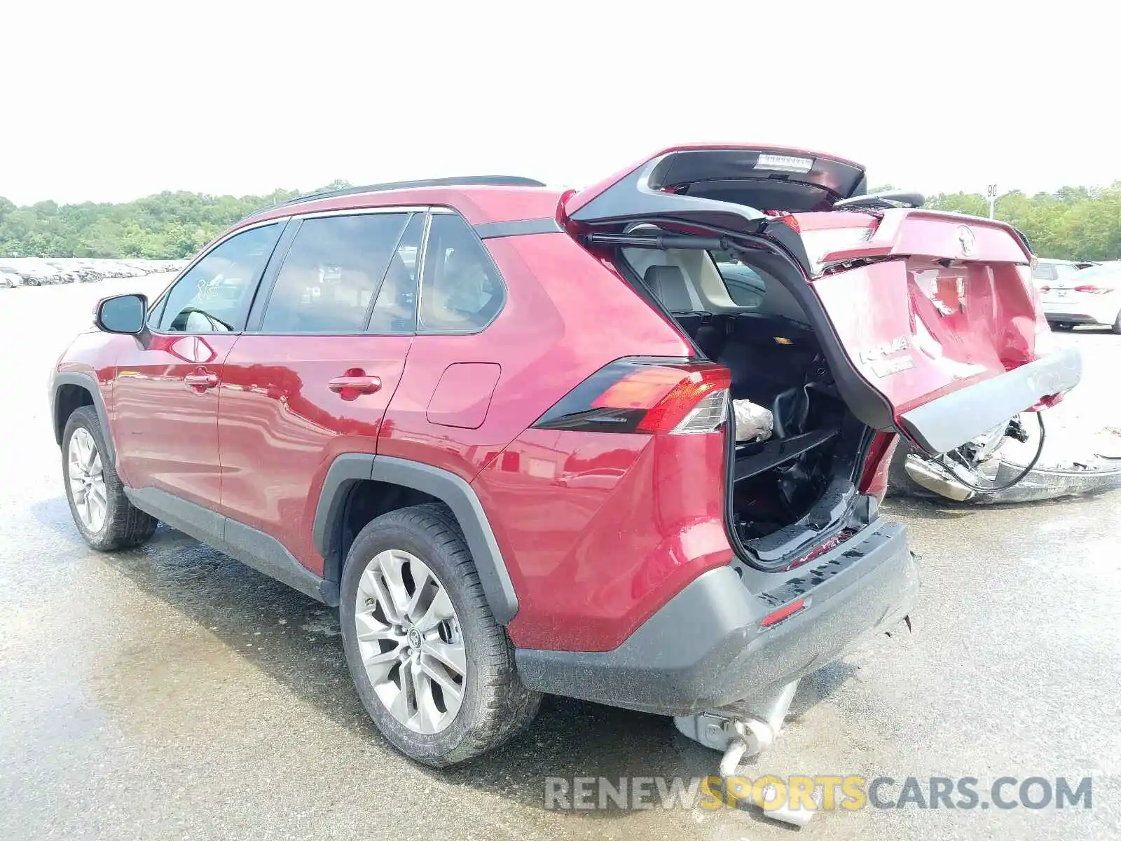 3 Photograph of a damaged car JTMC1RFV7KD509757 TOYOTA RAV4 2019