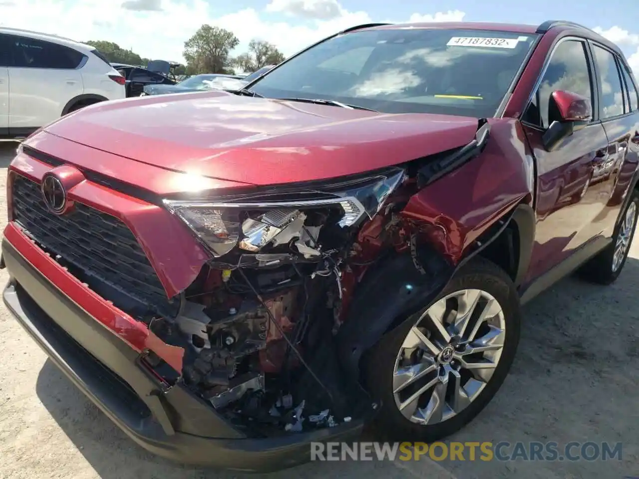 9 Photograph of a damaged car JTMC1RFV7KD512786 TOYOTA RAV4 2019