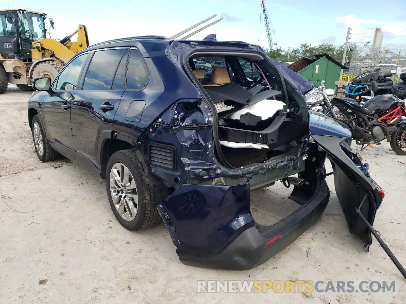 3 Photograph of a damaged car JTMC1RFV7KJ013410 TOYOTA RAV4 2019