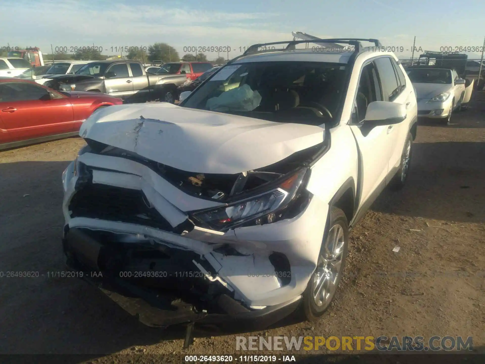 2 Photograph of a damaged car JTMC1RFV8KD010515 TOYOTA RAV4 2019