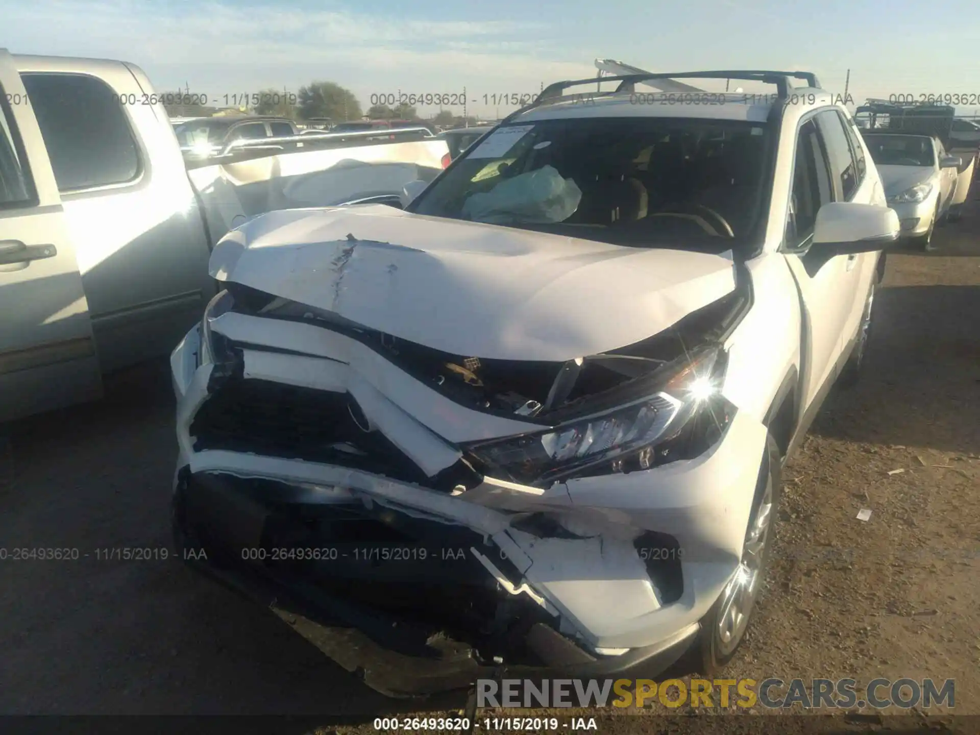 6 Photograph of a damaged car JTMC1RFV8KD010515 TOYOTA RAV4 2019