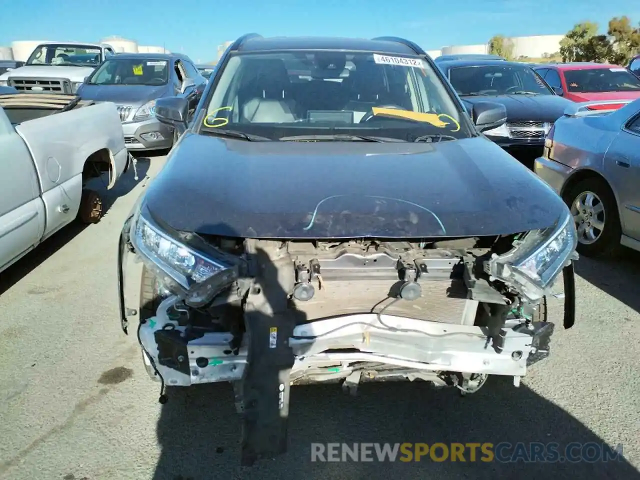 9 Photograph of a damaged car JTMC1RFV8KD011020 TOYOTA RAV4 2019