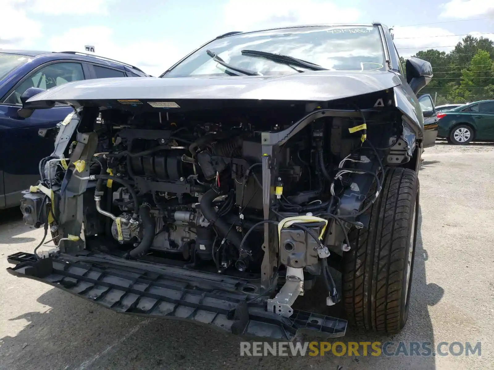 9 Photograph of a damaged car JTMC1RFV8KD014189 TOYOTA RAV4 2019