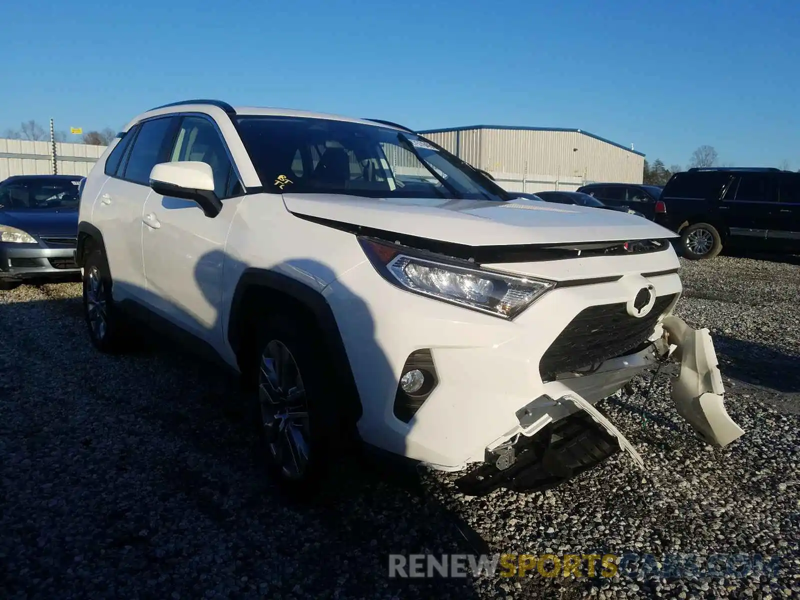 1 Photograph of a damaged car JTMC1RFV8KD015973 TOYOTA RAV4 2019