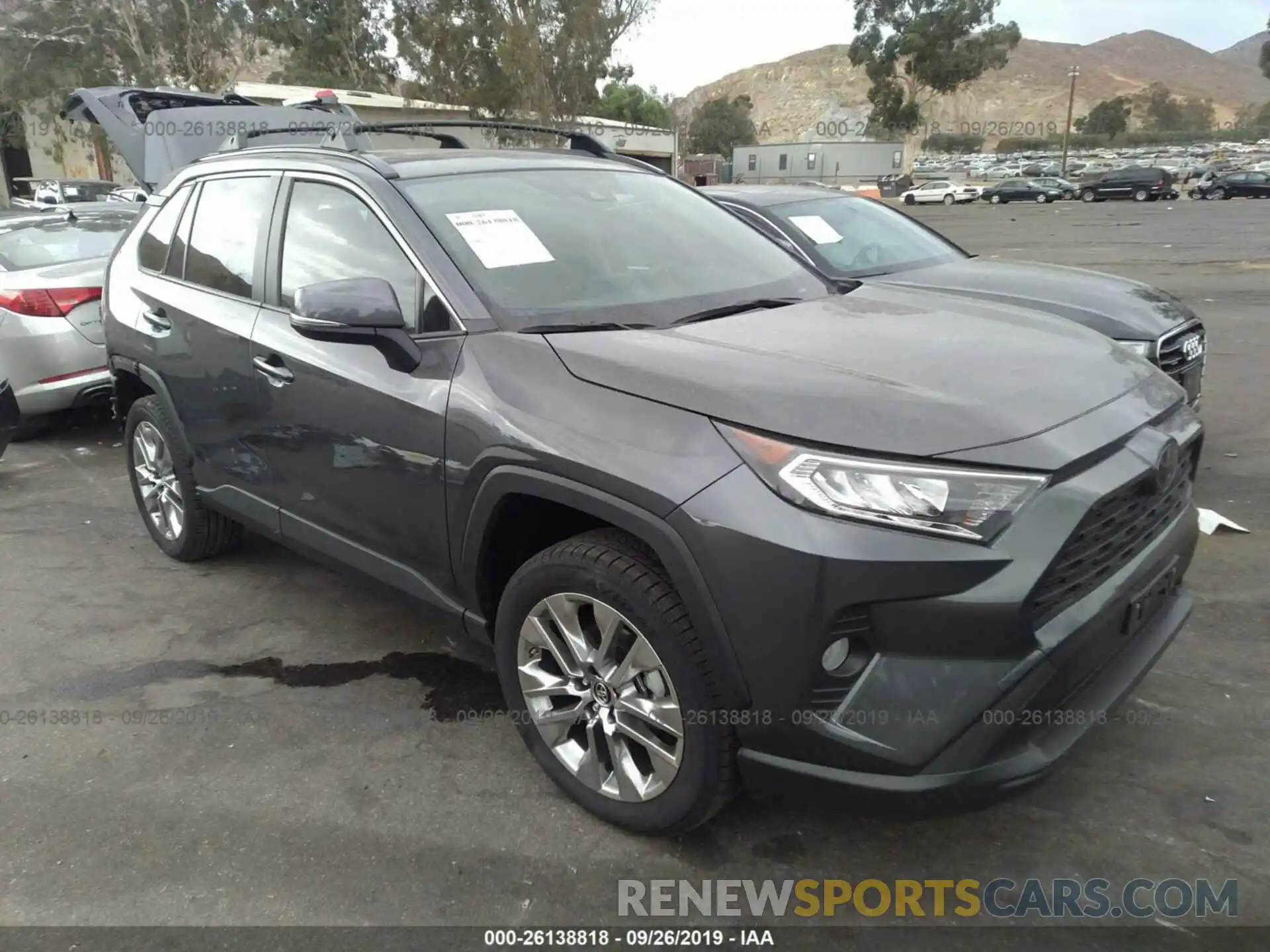 1 Photograph of a damaged car JTMC1RFV8KD018288 TOYOTA RAV4 2019