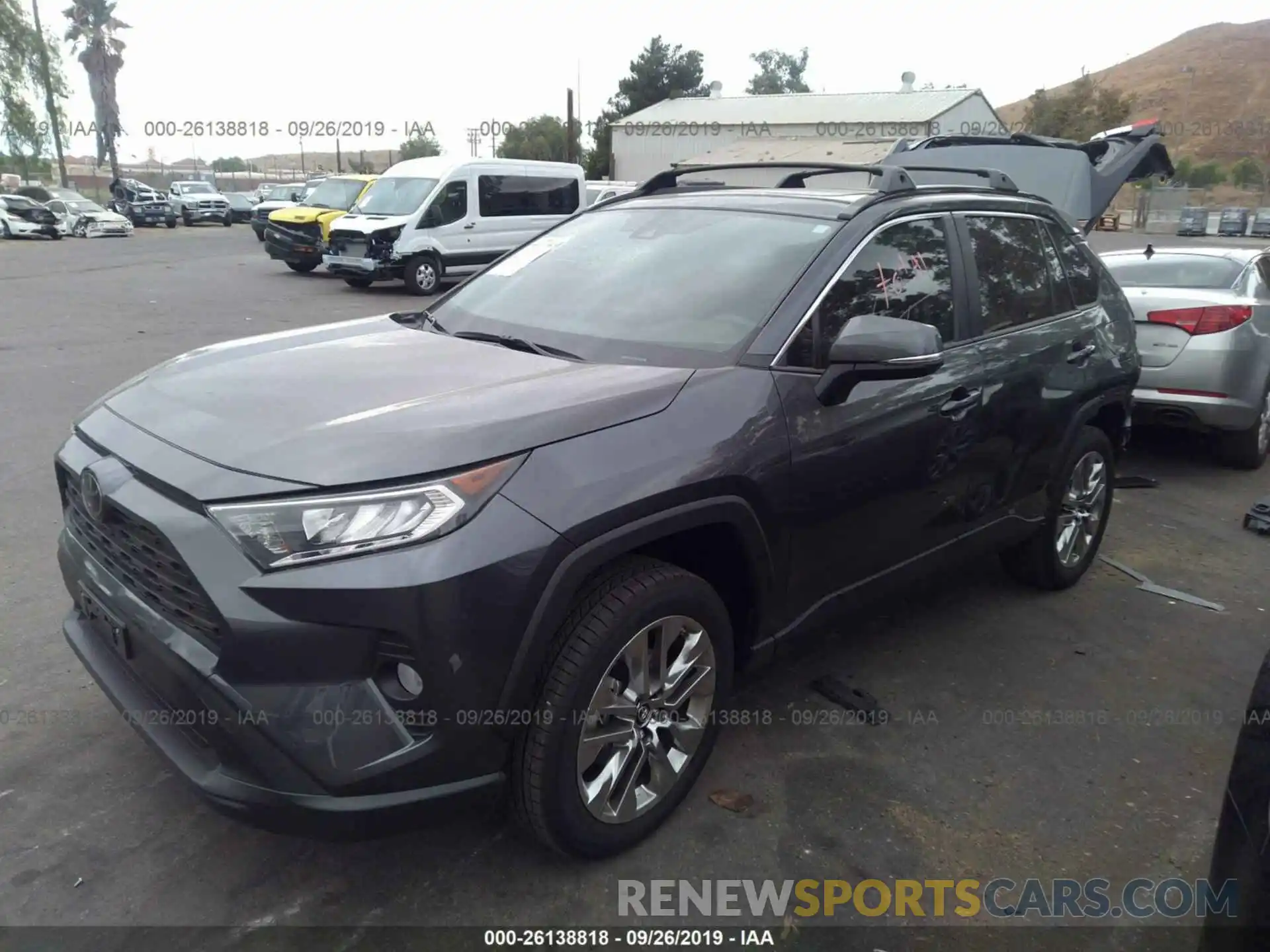 2 Photograph of a damaged car JTMC1RFV8KD018288 TOYOTA RAV4 2019