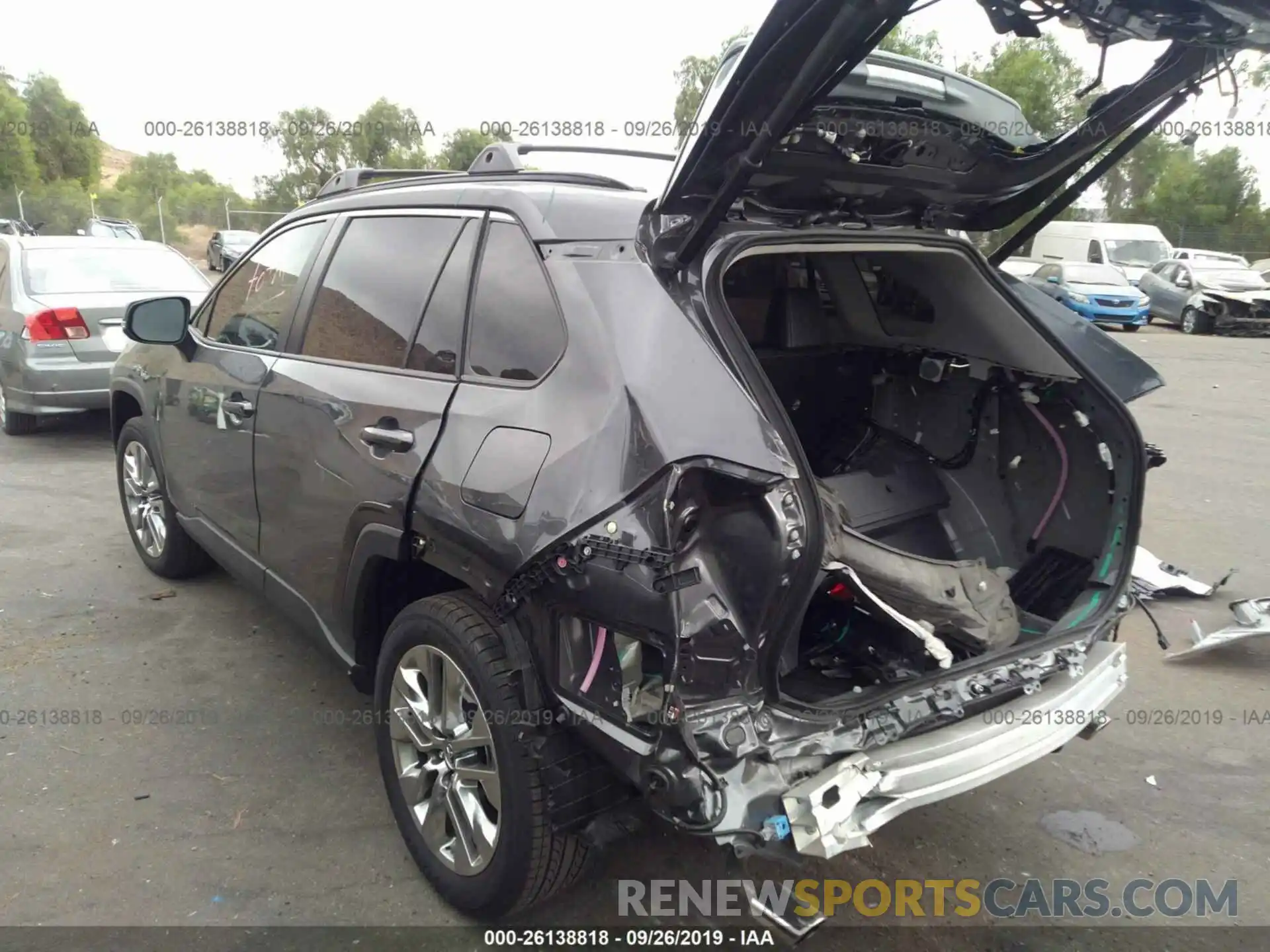 3 Photograph of a damaged car JTMC1RFV8KD018288 TOYOTA RAV4 2019