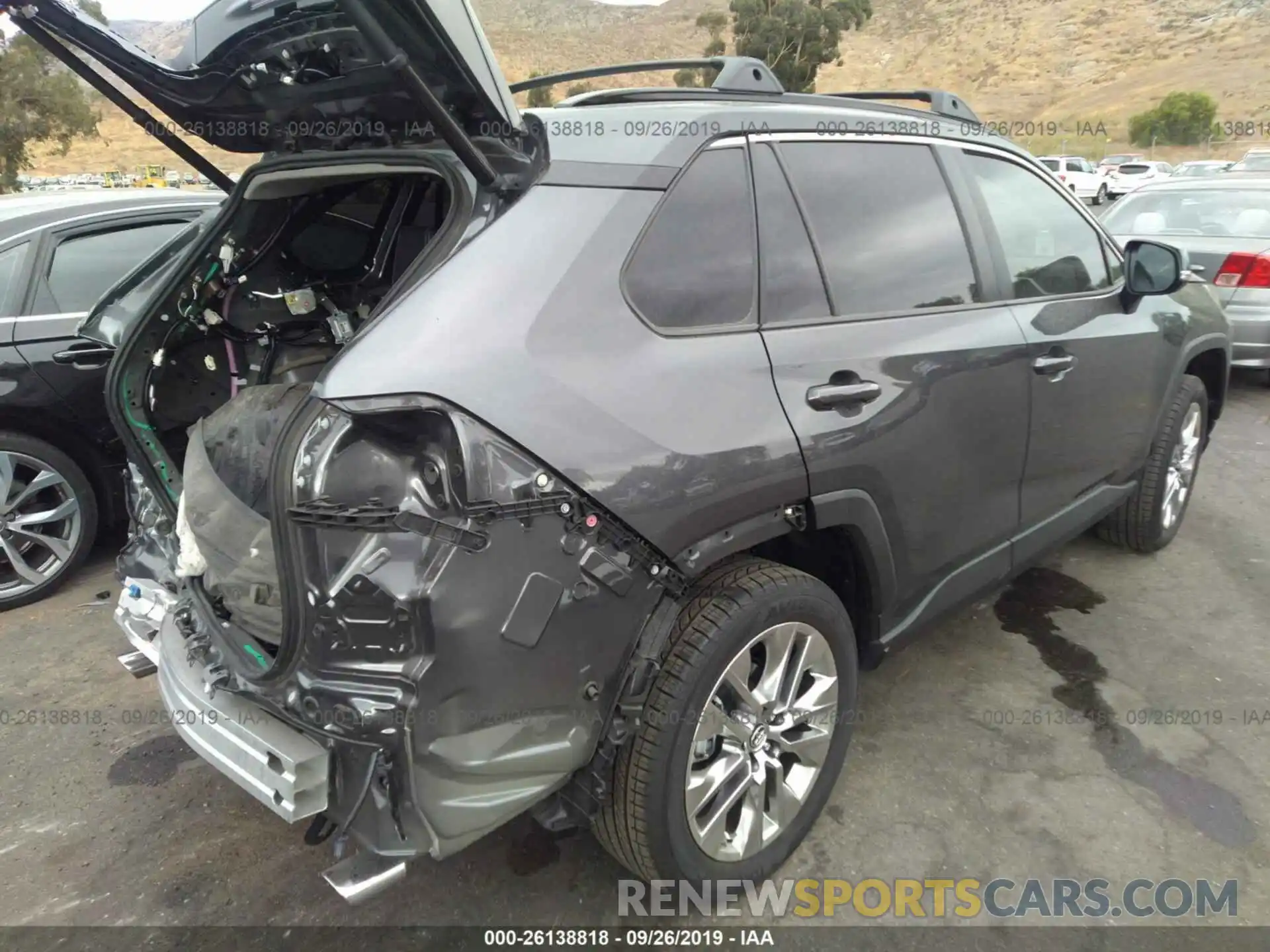 4 Photograph of a damaged car JTMC1RFV8KD018288 TOYOTA RAV4 2019