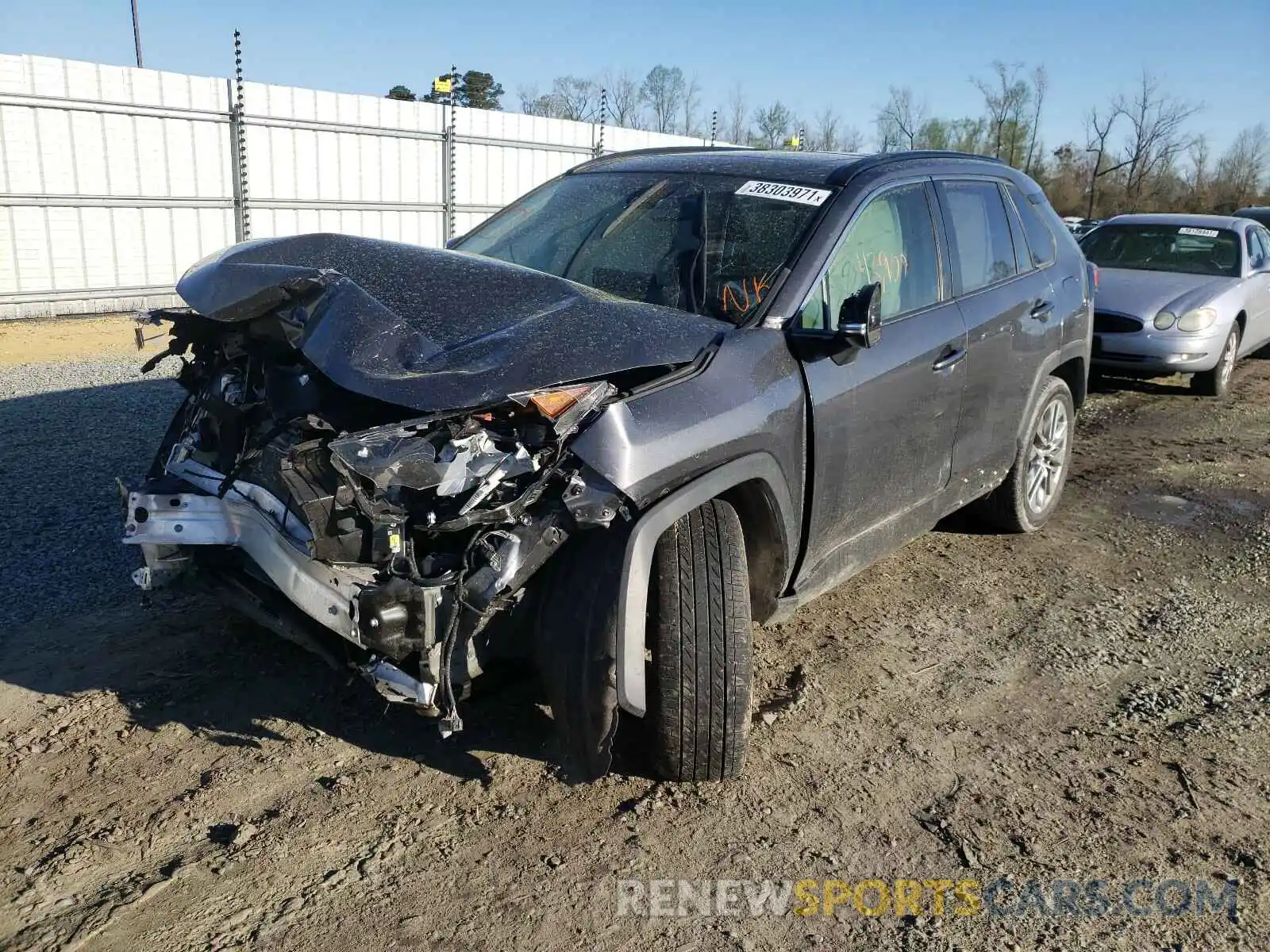 2 Photograph of a damaged car JTMC1RFV8KD020090 TOYOTA RAV4 2019