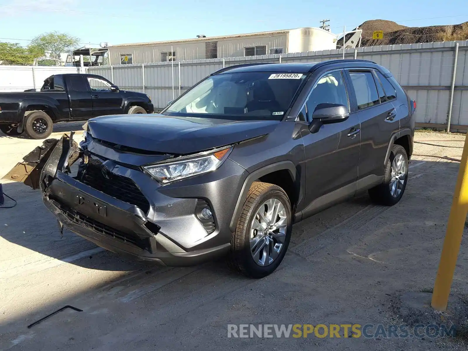 2 Photograph of a damaged car JTMC1RFV8KD027105 TOYOTA RAV4 2019