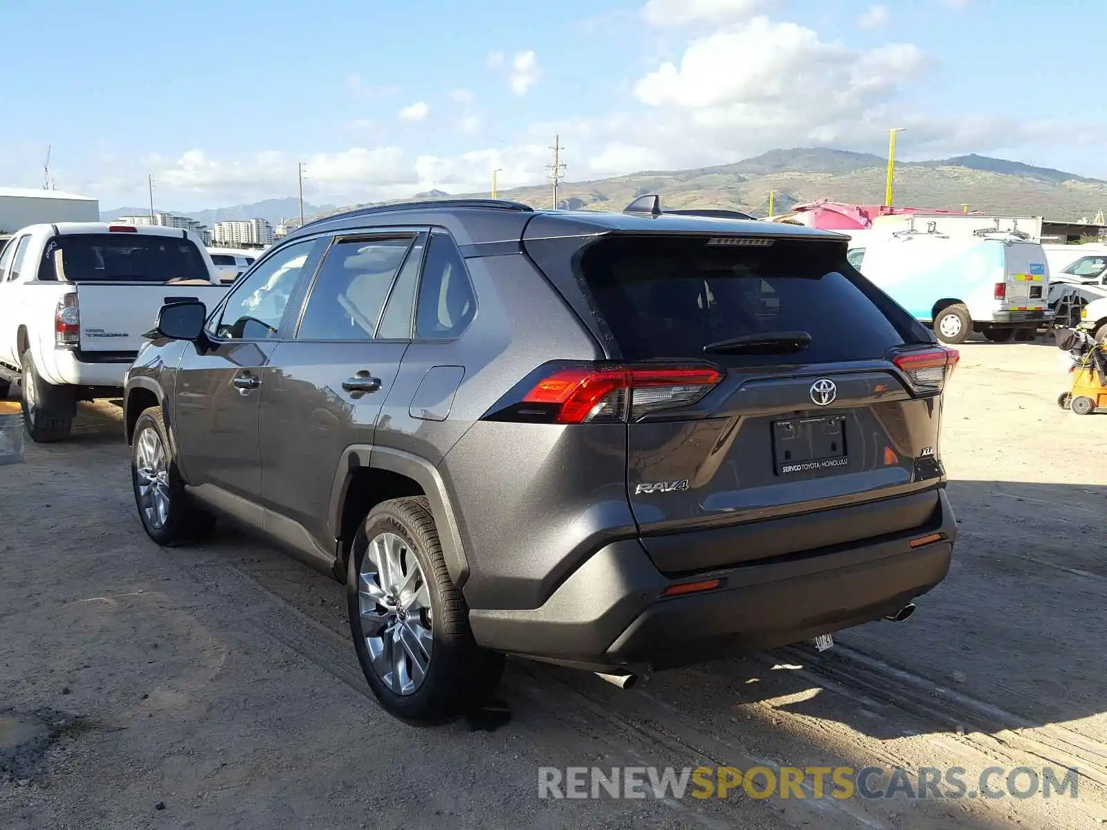 3 Photograph of a damaged car JTMC1RFV8KD027105 TOYOTA RAV4 2019