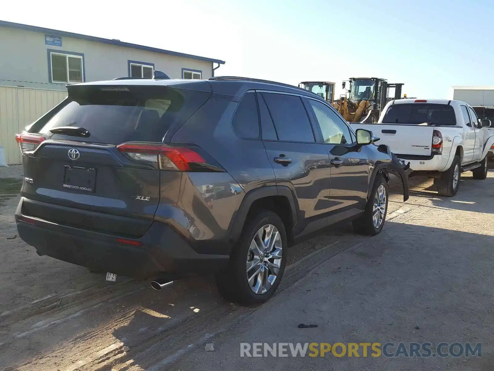 4 Photograph of a damaged car JTMC1RFV8KD027105 TOYOTA RAV4 2019