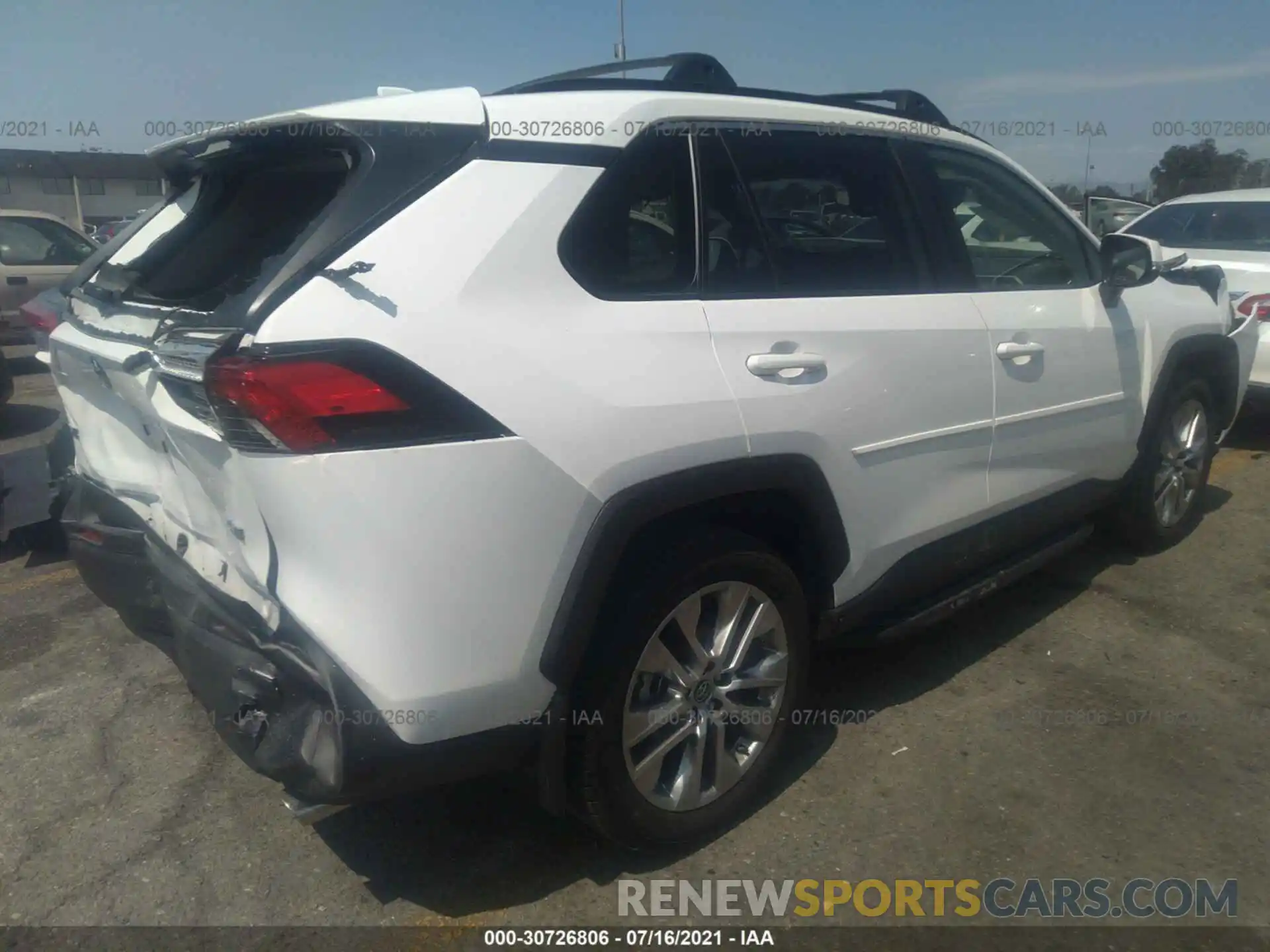 4 Photograph of a damaged car JTMC1RFV8KD034149 TOYOTA RAV4 2019