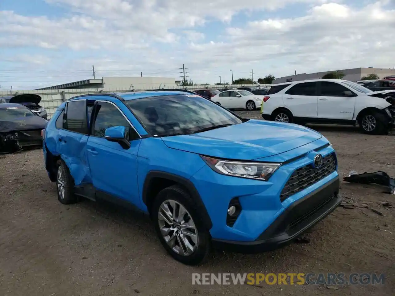 1 Фотография поврежденного автомобиля JTMC1RFV8KD039125 TOYOTA RAV4 2019