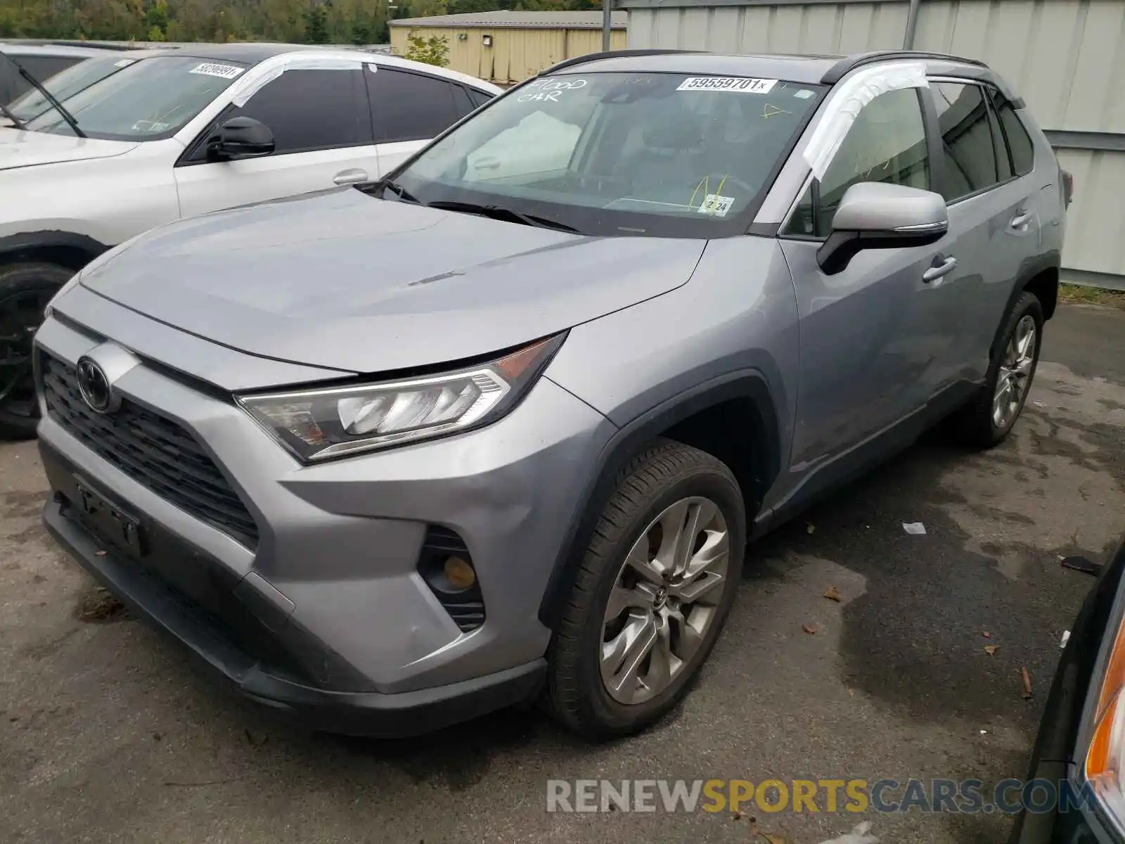 2 Photograph of a damaged car JTMC1RFV8KD503272 TOYOTA RAV4 2019