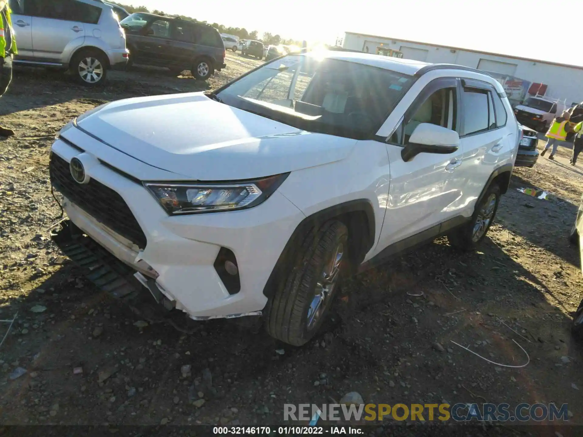 2 Photograph of a damaged car JTMC1RFV8KD504695 TOYOTA RAV4 2019