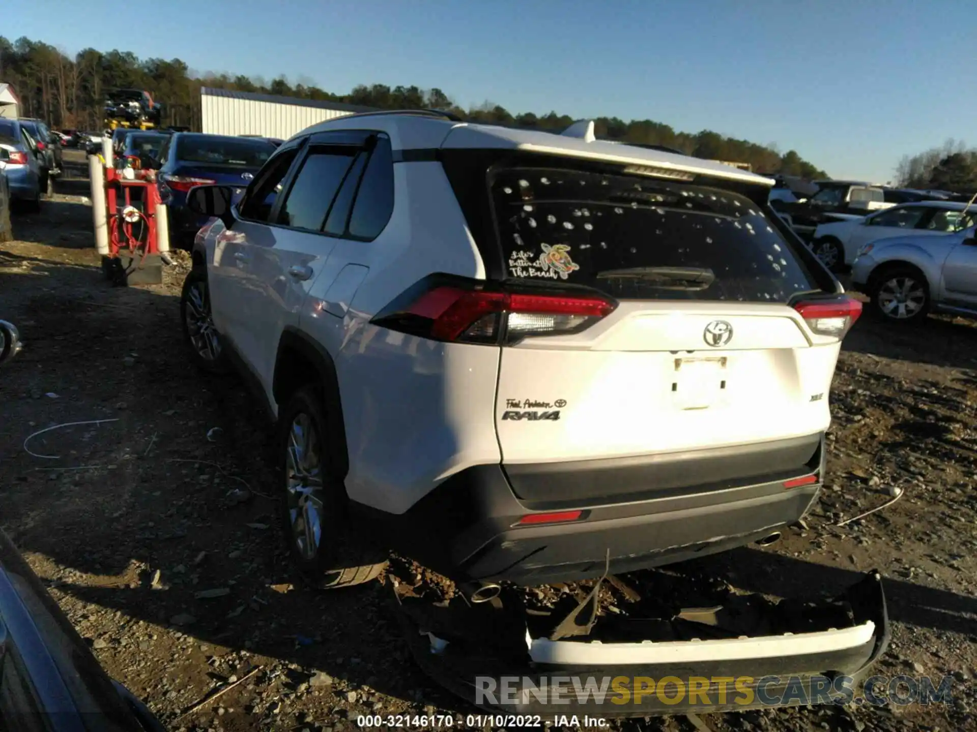 3 Photograph of a damaged car JTMC1RFV8KD504695 TOYOTA RAV4 2019