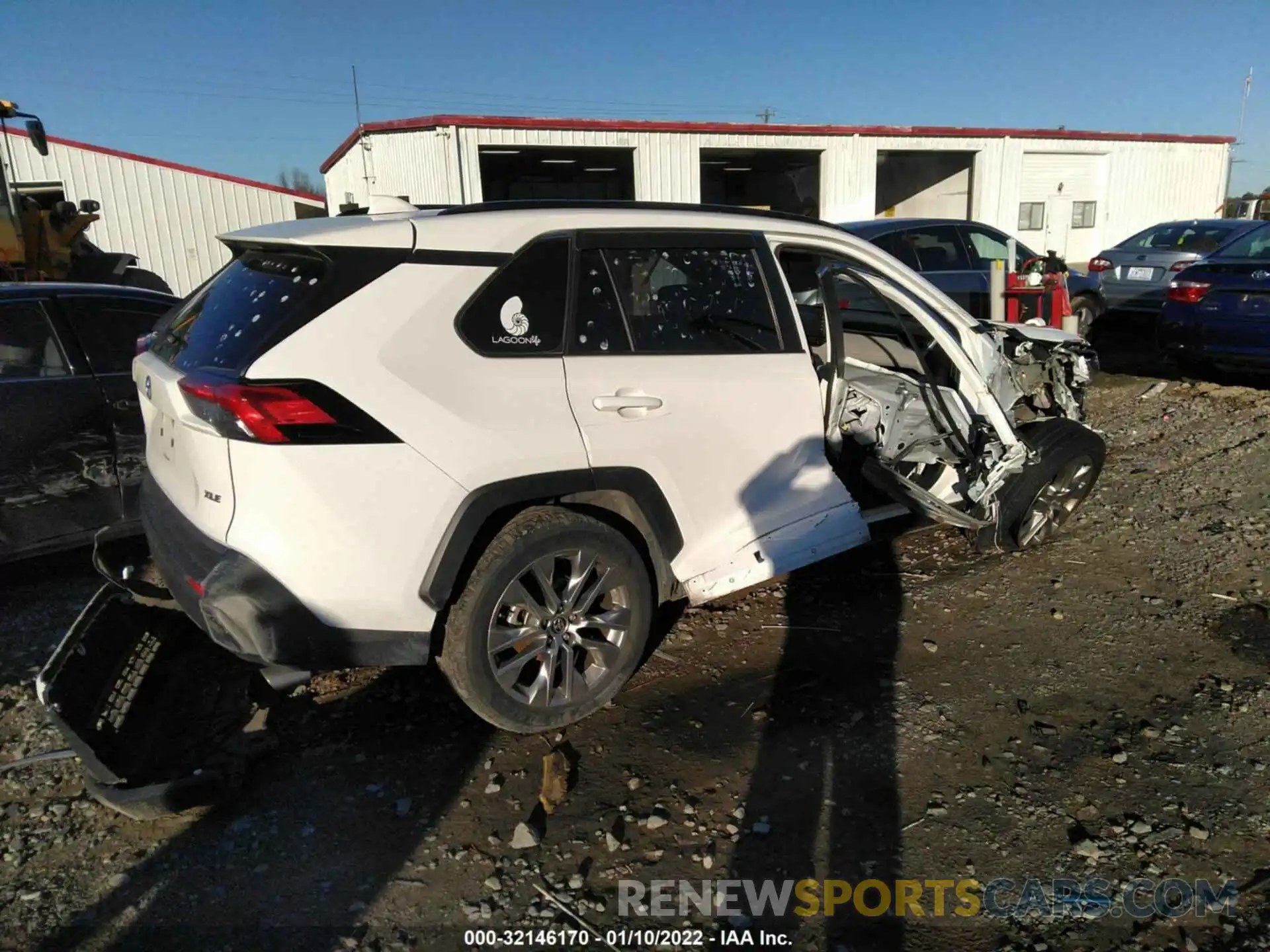 4 Photograph of a damaged car JTMC1RFV8KD504695 TOYOTA RAV4 2019