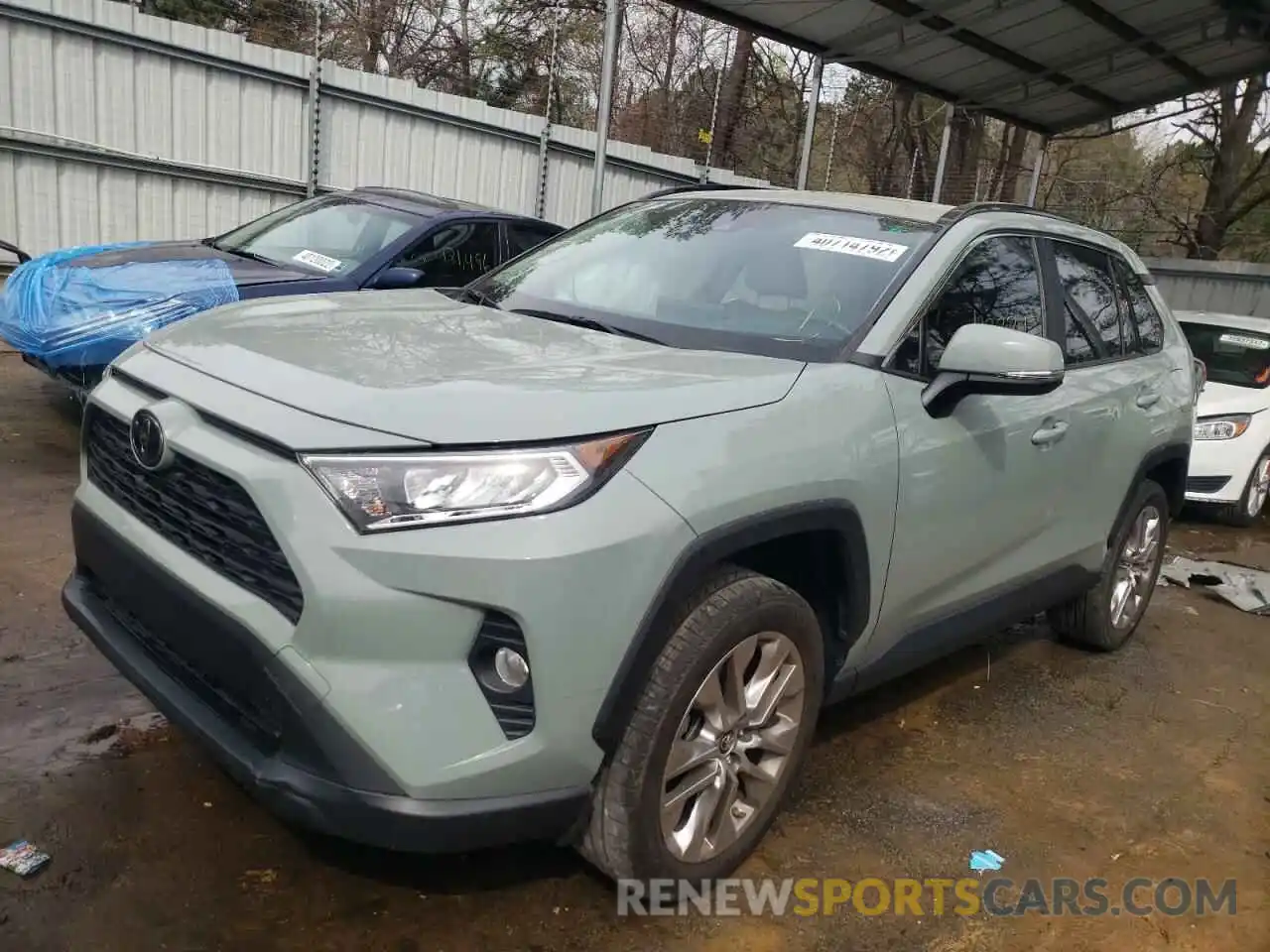 2 Photograph of a damaged car JTMC1RFV8KD506026 TOYOTA RAV4 2019