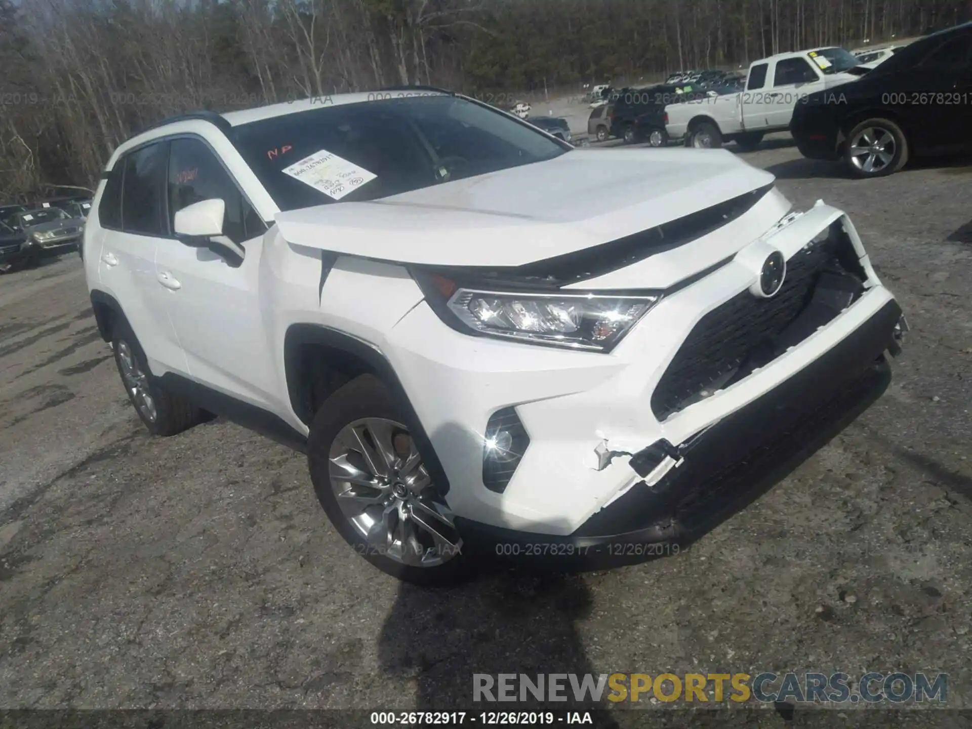 1 Photograph of a damaged car JTMC1RFV8KD510917 TOYOTA RAV4 2019