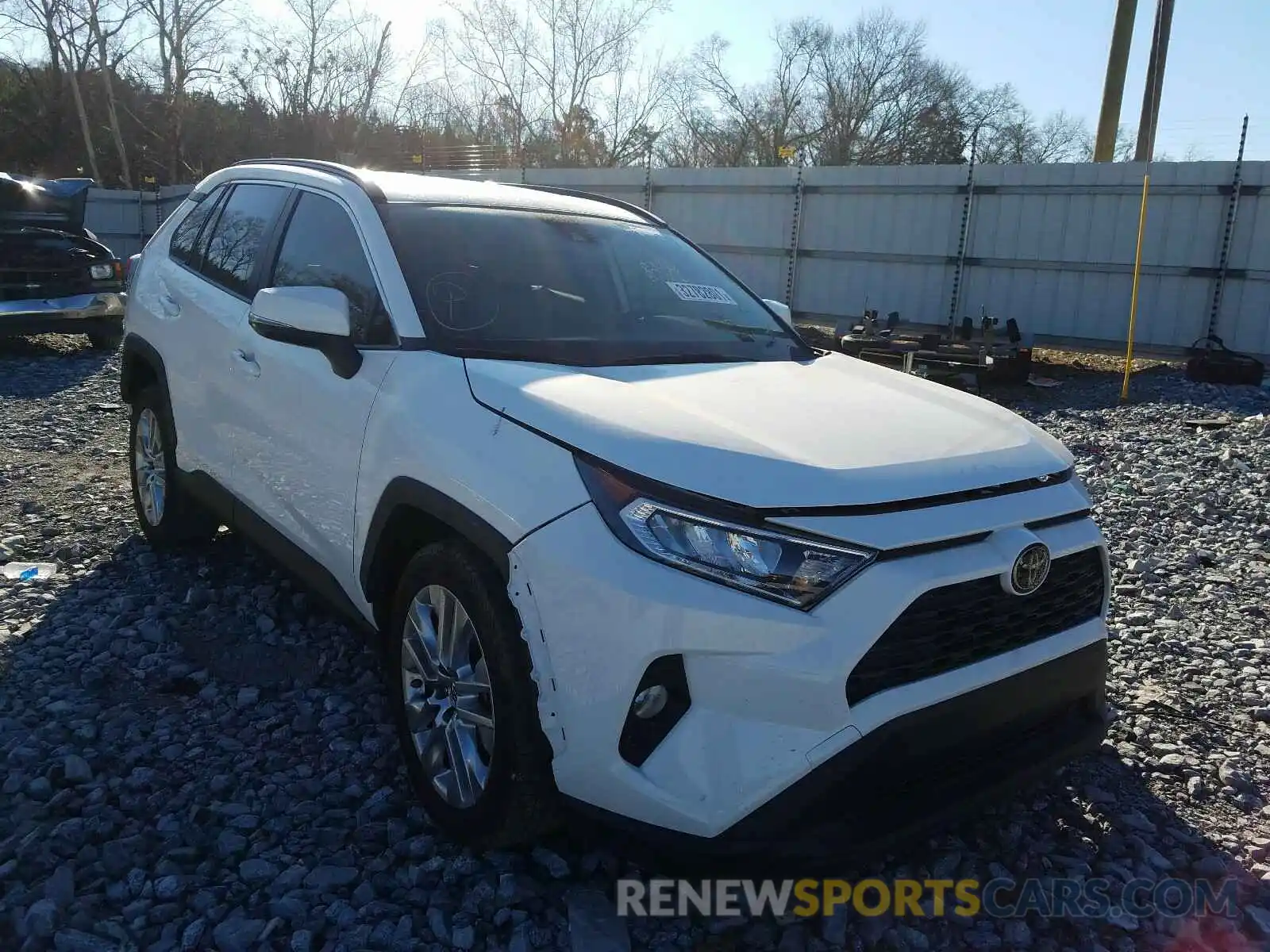 1 Photograph of a damaged car JTMC1RFV8KD515101 TOYOTA RAV4 2019