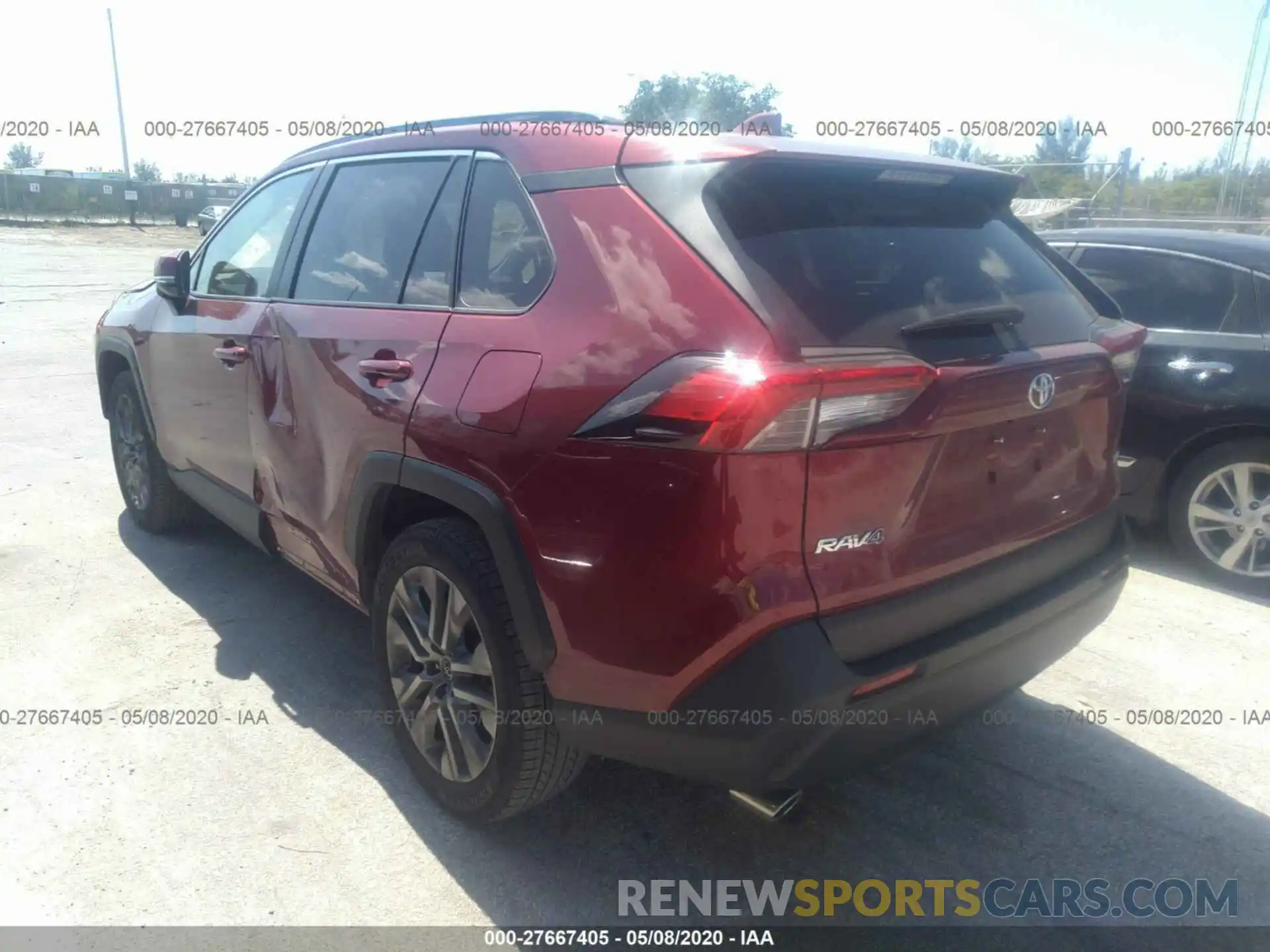 3 Photograph of a damaged car JTMC1RFV8KJ001153 TOYOTA RAV4 2019