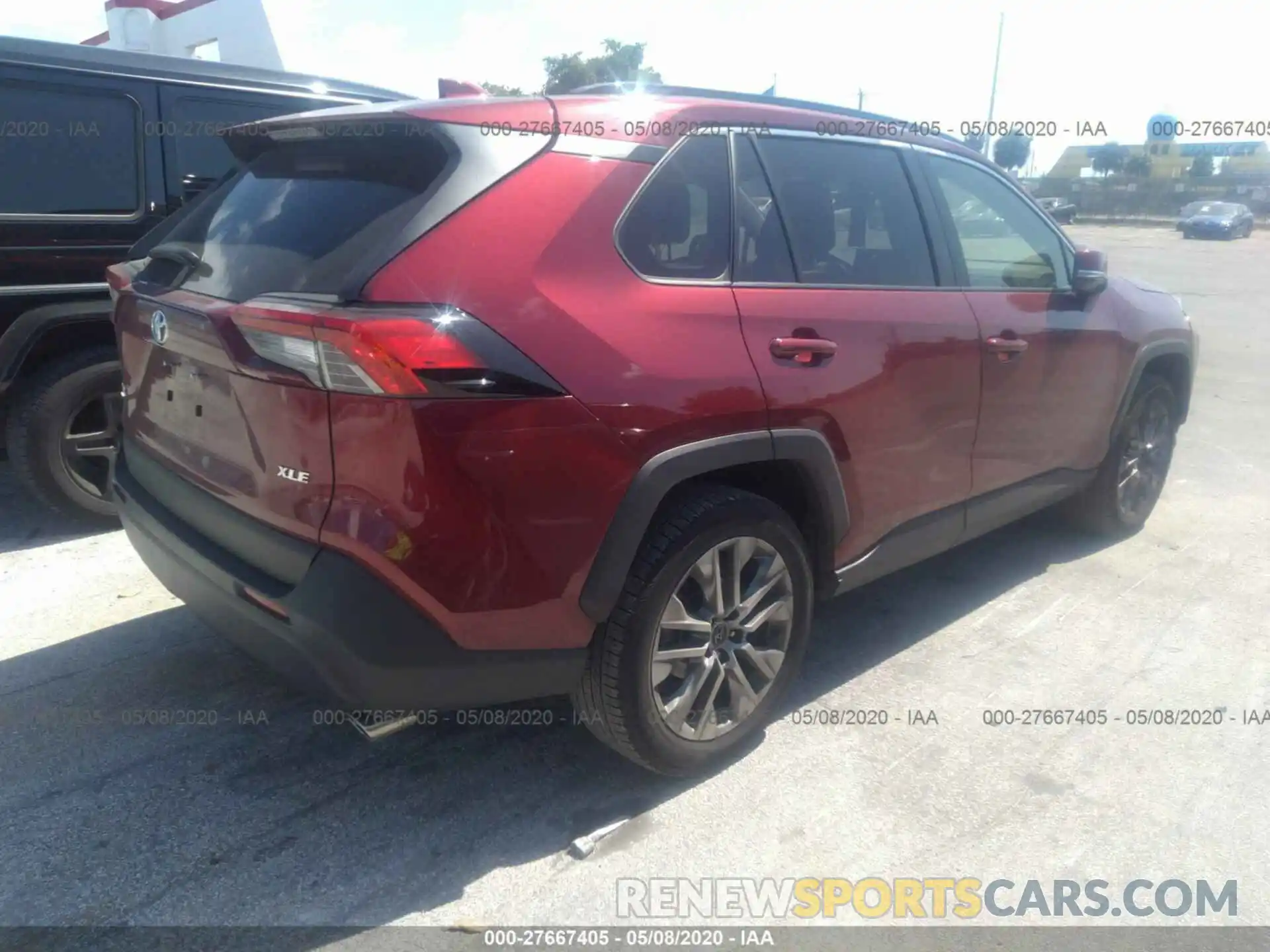 4 Photograph of a damaged car JTMC1RFV8KJ001153 TOYOTA RAV4 2019