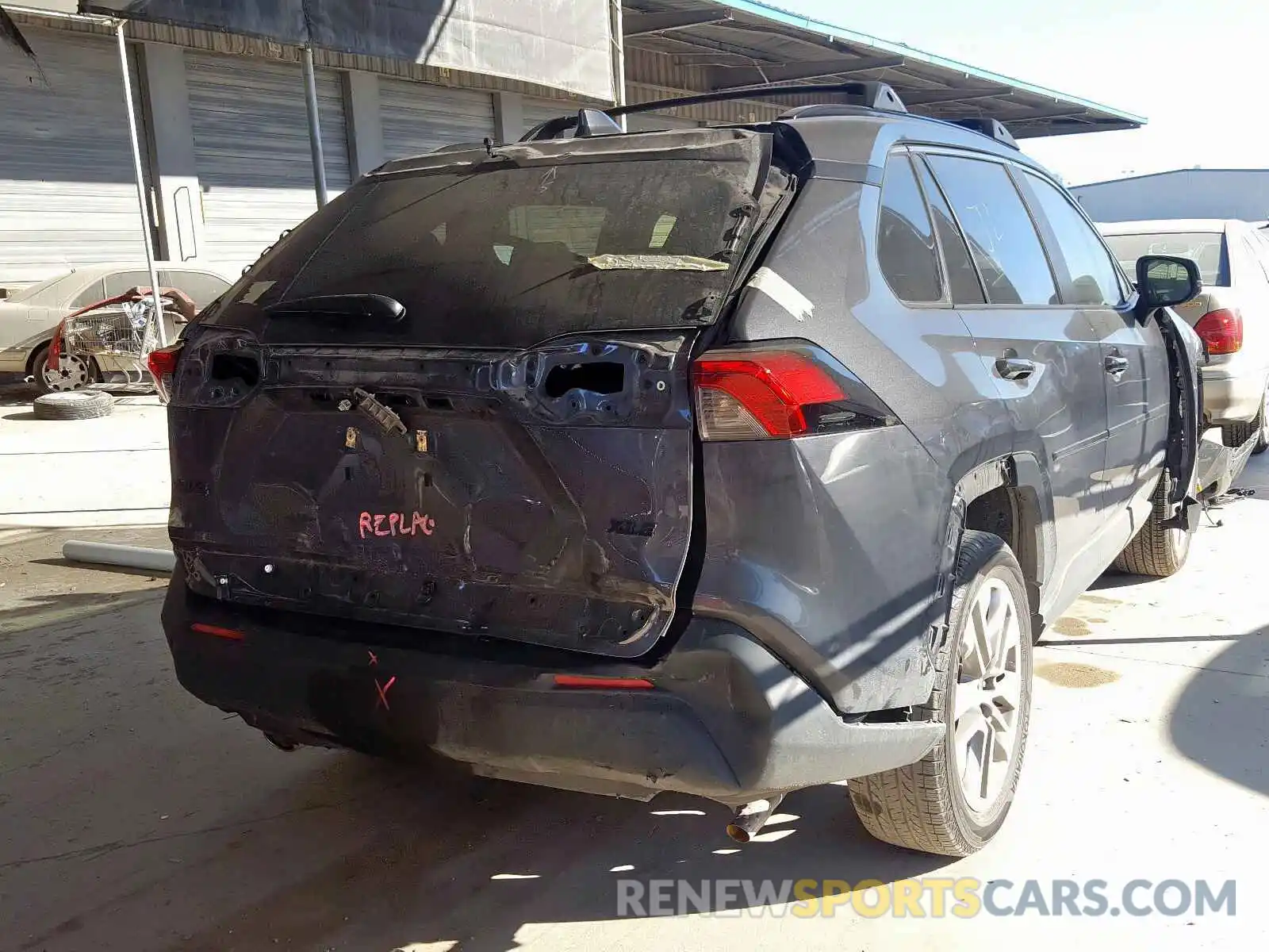 4 Photograph of a damaged car JTMC1RFV8KJ001184 TOYOTA RAV4 2019
