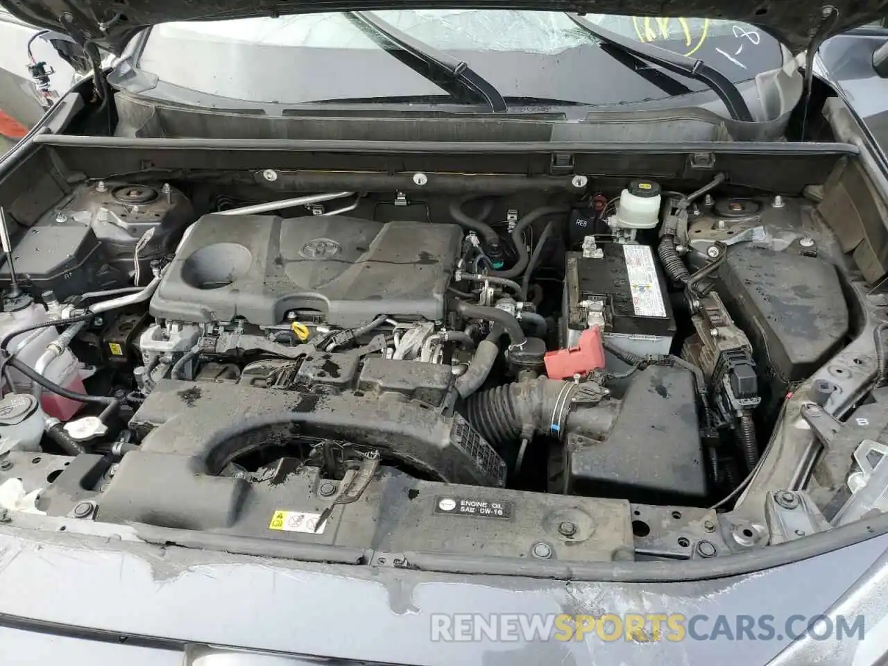 12 Photograph of a damaged car JTMC1RFV9KD003850 TOYOTA RAV4 2019