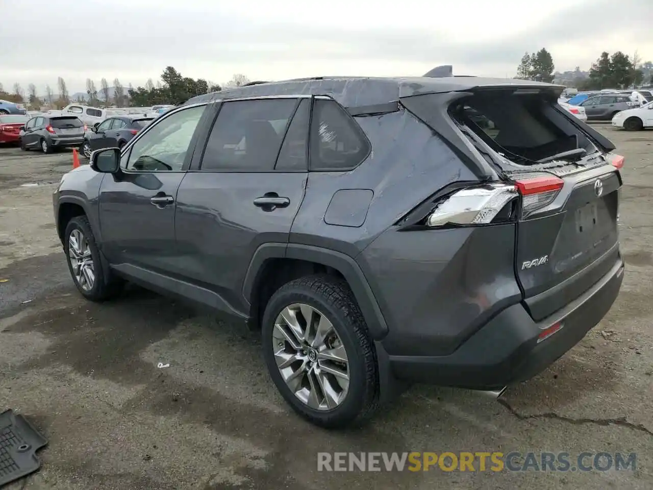 2 Photograph of a damaged car JTMC1RFV9KD003850 TOYOTA RAV4 2019